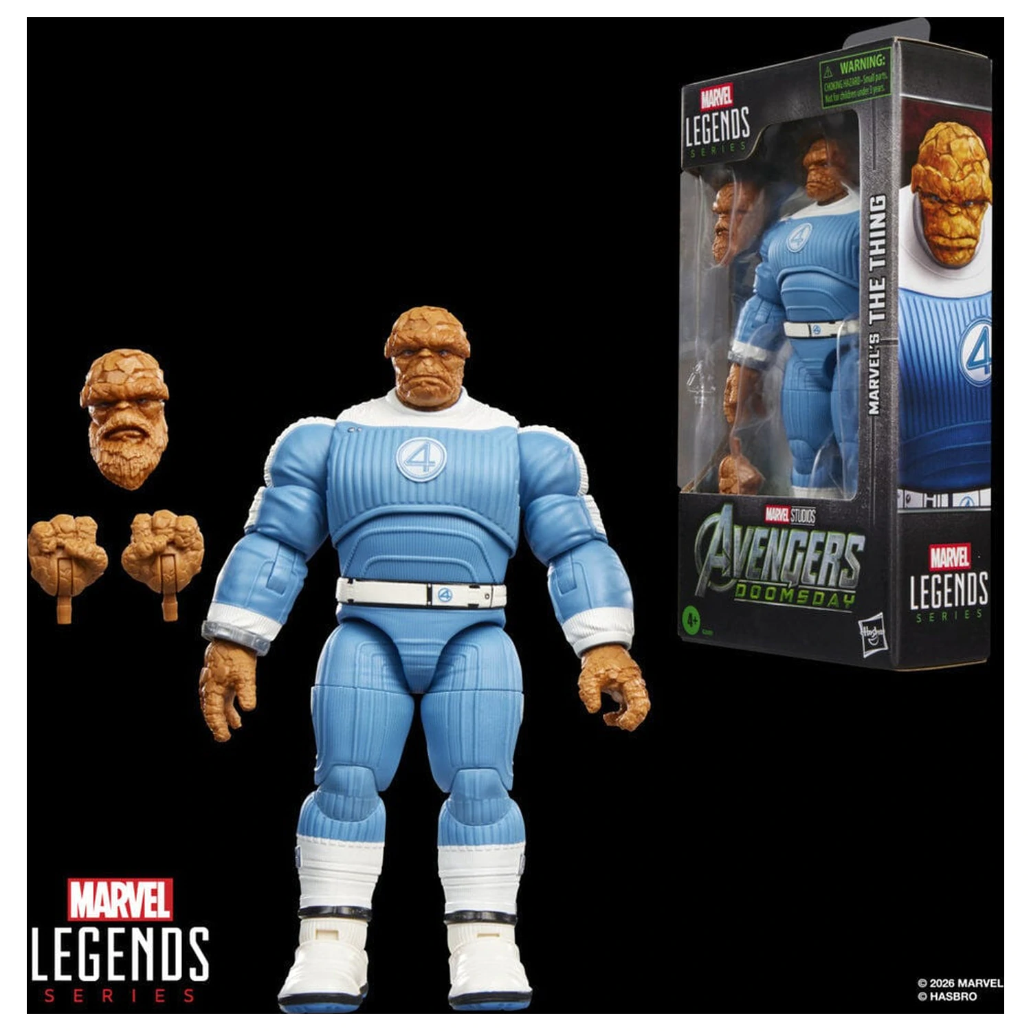 Marvel Legends Series Avengers Doomsday The Thing figura 15 cm fotografija izdelka
