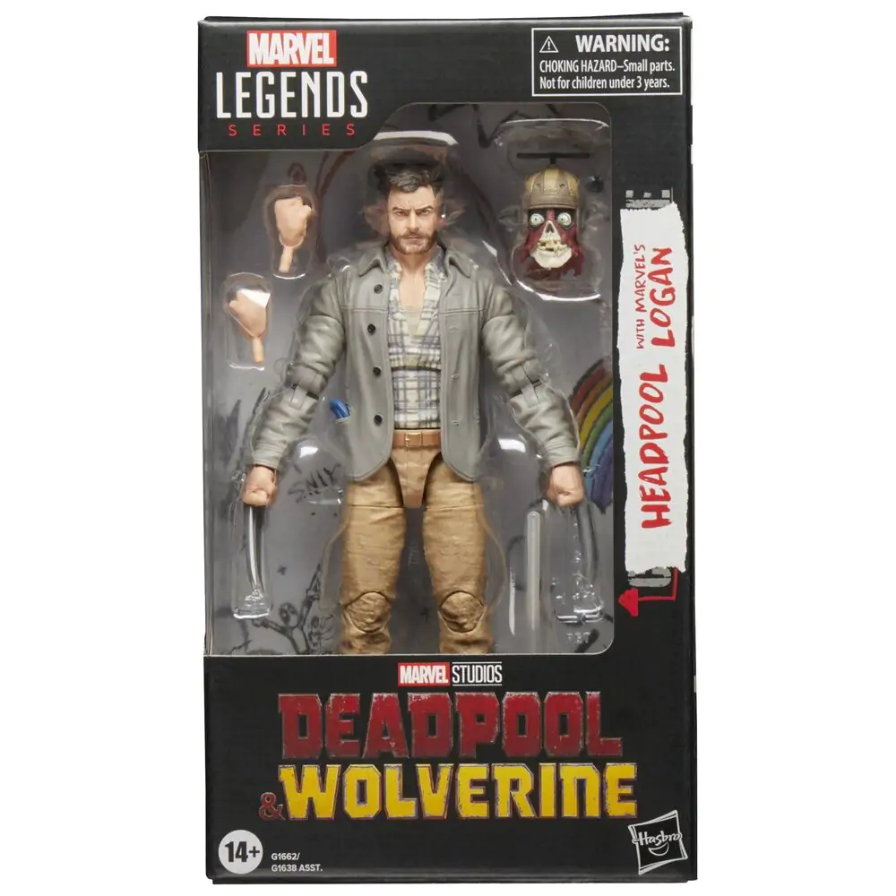 Marvel Legends Series Deadpool & Wolverine - Headpool s figuro Marvels Logan 15 cm fotografija izdelka