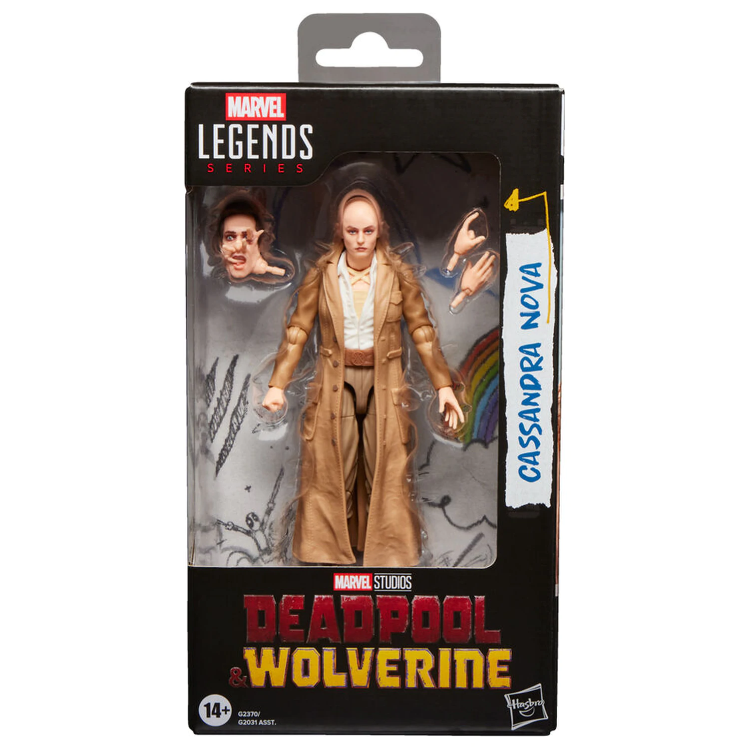 Marvel Legends Series Deadpool & Wolverine Cassandra Nova figura 15cm fotografija izdelka