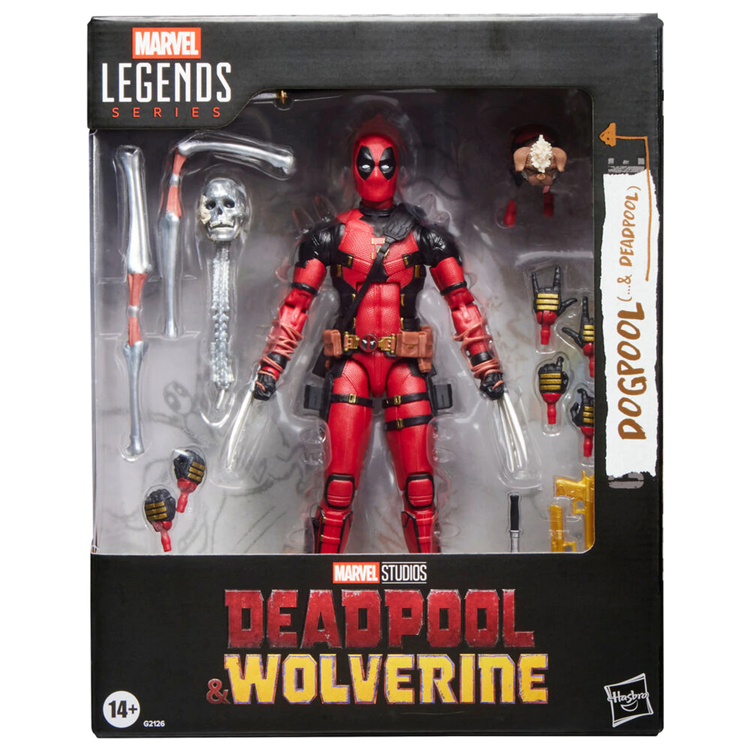 Marvel Legends Series Deadpool & Wolverine Dogpool & Deadpool figure 15cm fotografija izdelka