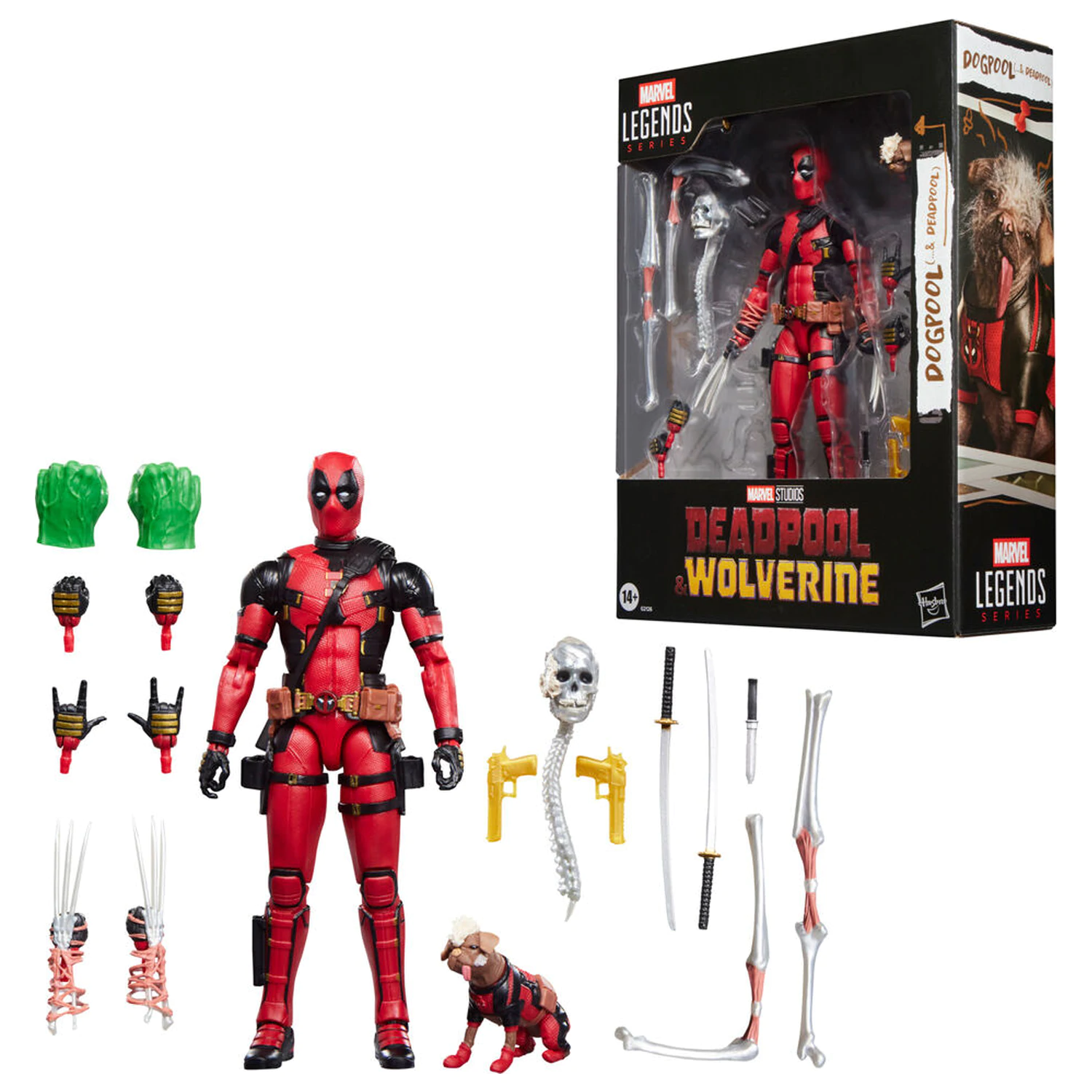 Marvel Legends Series Deadpool & Wolverine Dogpool & Deadpool figure 15cm fotografija izdelka
