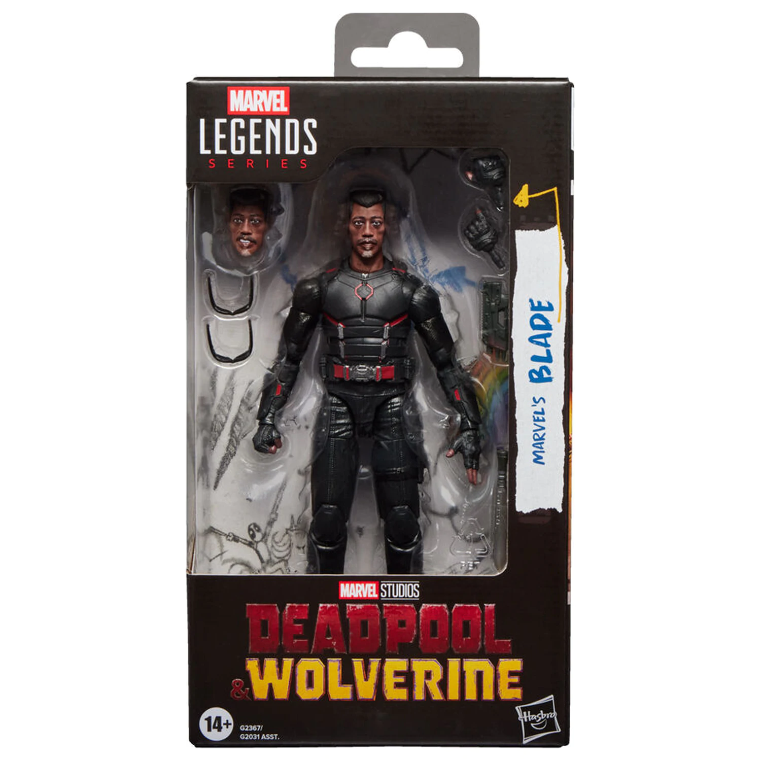 Marvel Legends Series Deadpool & Wolverine Marvel's Blade figura 15cm fotografija izdelka