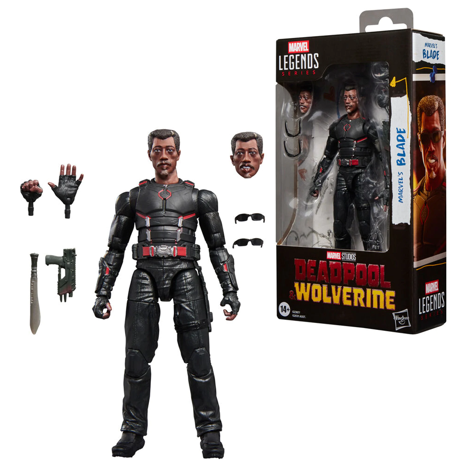Marvel Legends Series Deadpool & Wolverine Marvel's Blade figura 15cm fotografija izdelka