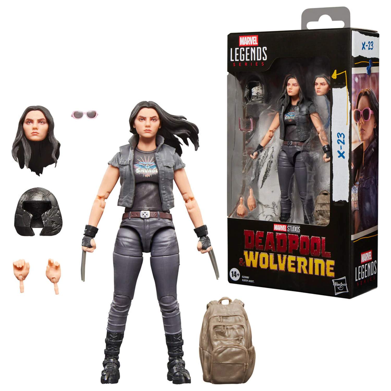Marvel Legends Series Deadpool & Wolverine X-23 figura 15cm fotografija izdelka