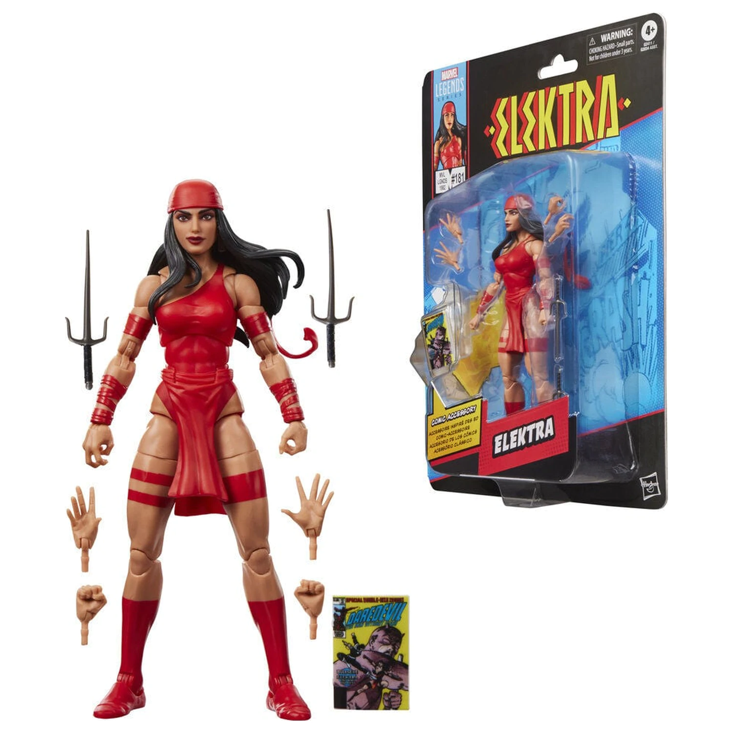 Marvel Legends Series Elektra figura 15cm fotografija izdelka