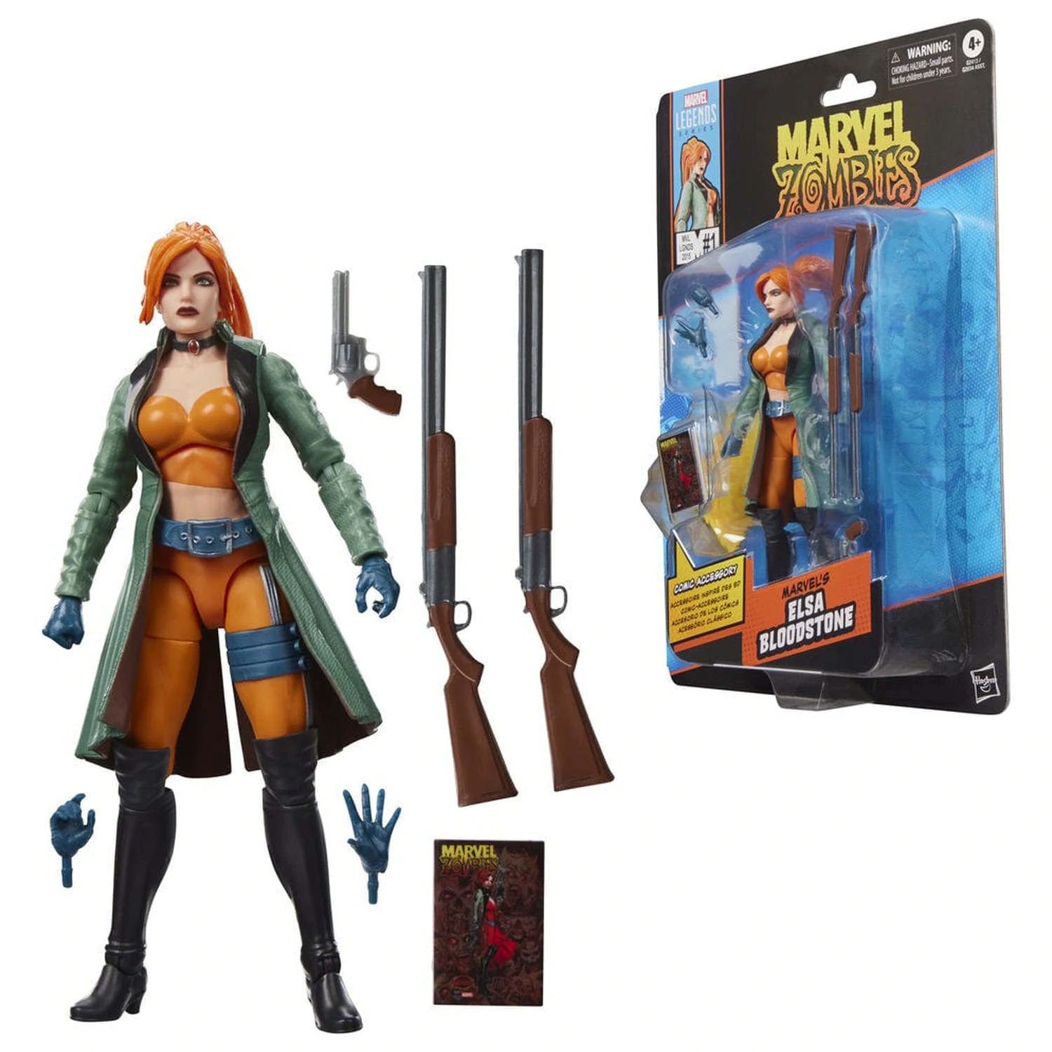 Marvel Legends Series Elsa Bloodstone Zombies figura 15cm fotografija izdelka