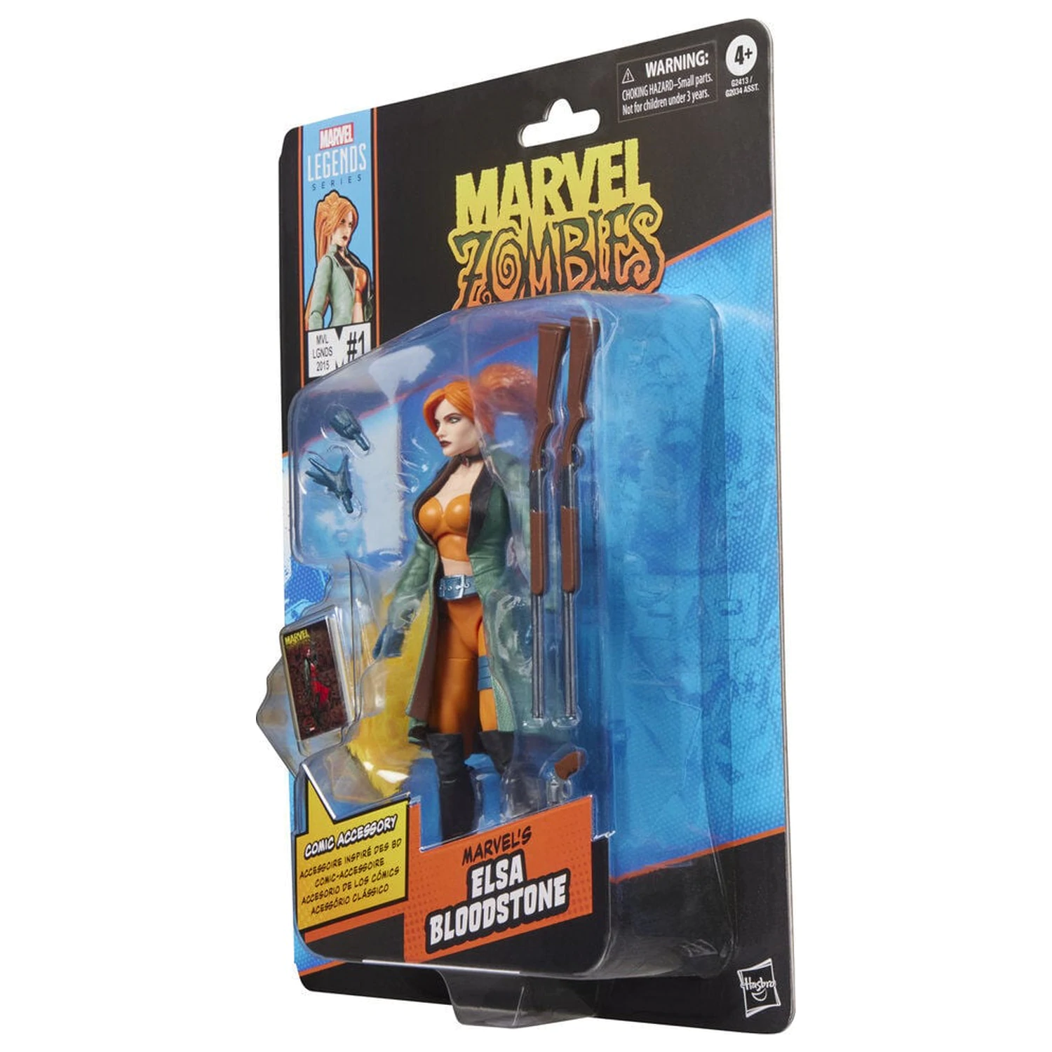 Marvel Legends Series Elsa Bloodstone Zombies figura 15cm fotografija izdelka