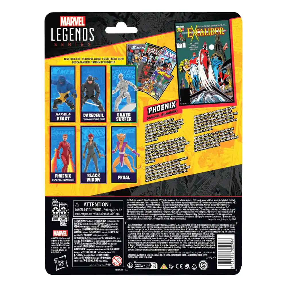 Marvel Legends Series Excalibur Phoenix Rachel Summers figura 15cm fotografija izdelka