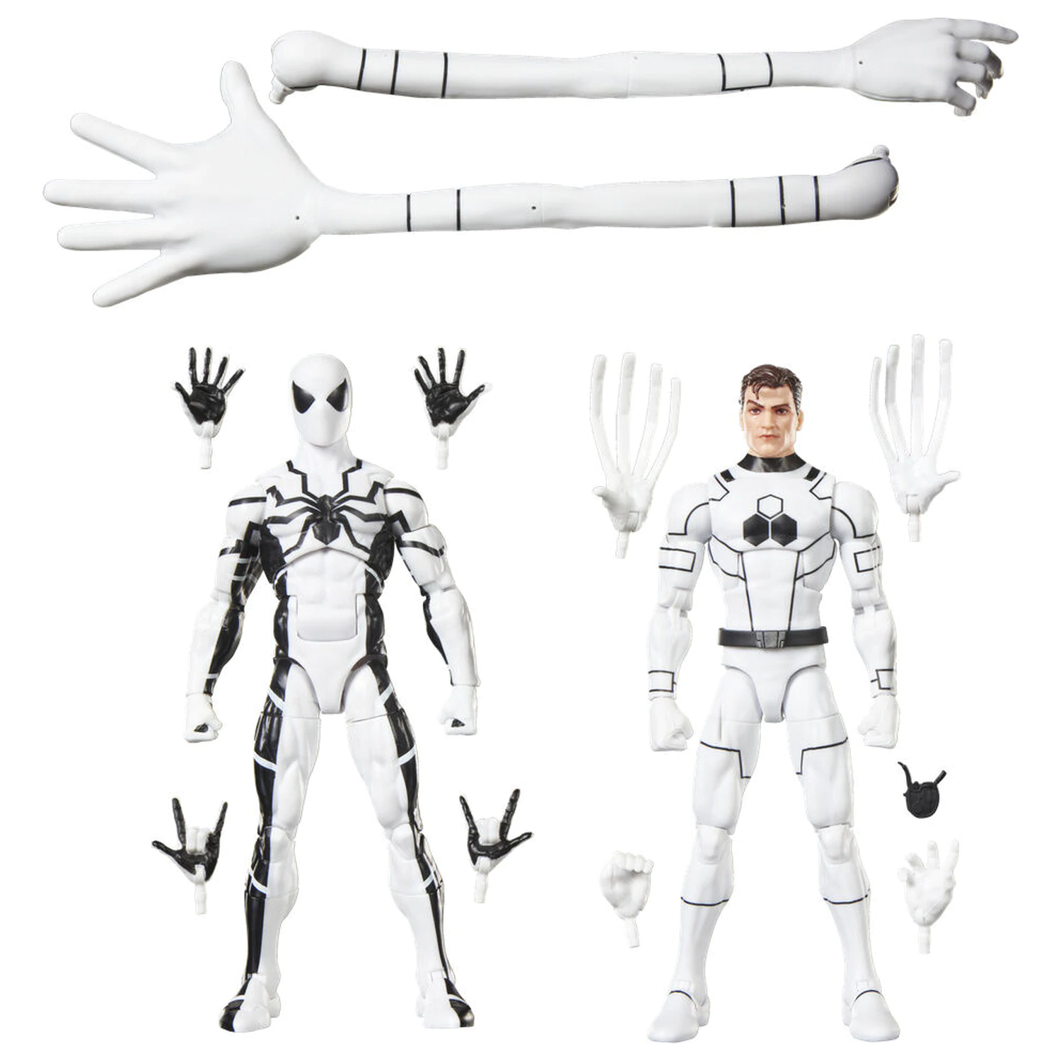Marvel Legends Series Fantastic Four Mister Fantastic & Spiderman set 2 figur 15cm fotografija izdelka