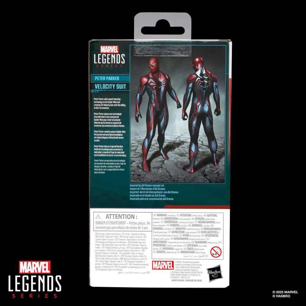 Marvel Legends Series Gamerverse Spider-Man Velocity Suit Peter Parker figura 15cm fotografija izdelka