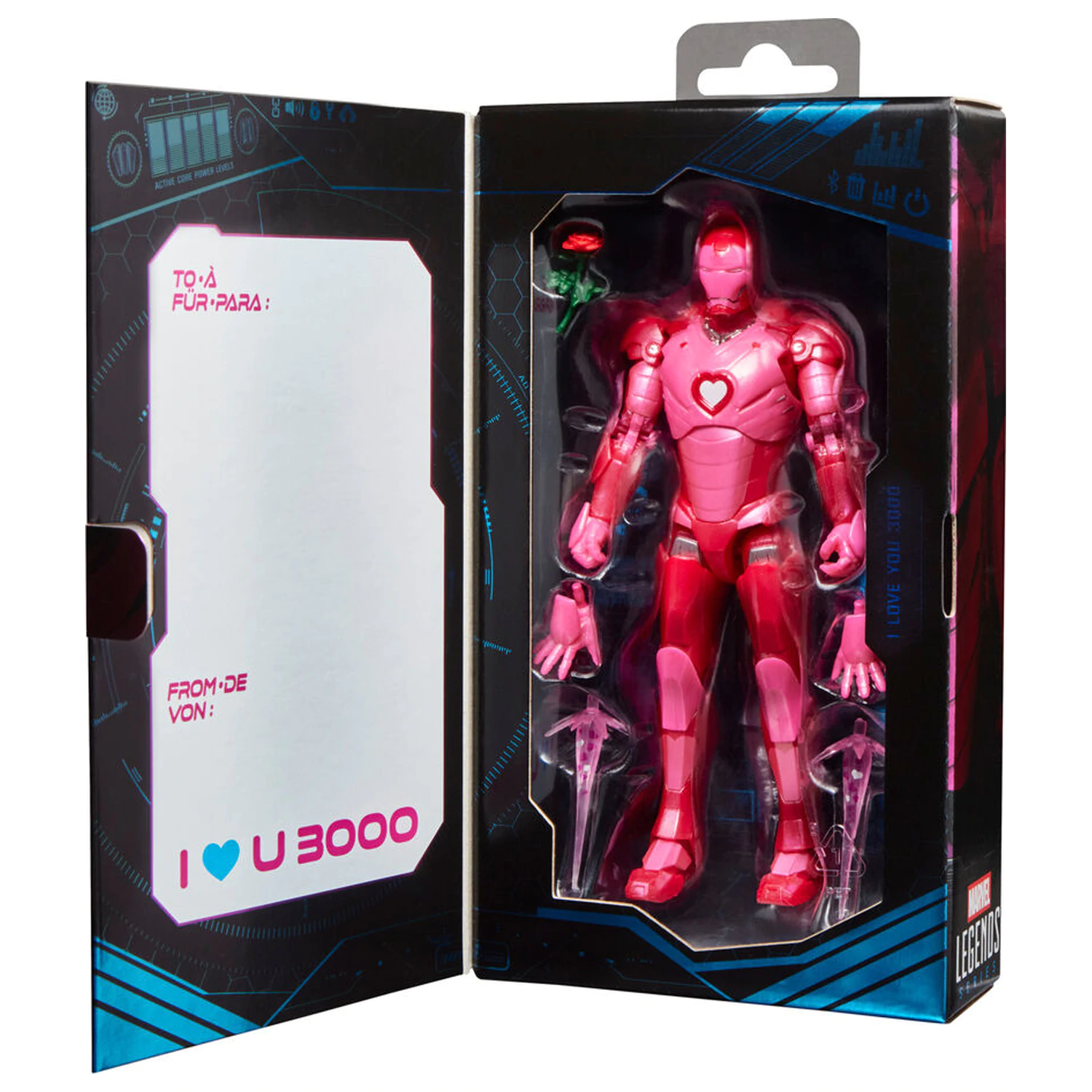 Marvel Legends Series I Love You 3000 Iron Man figura 15cm fotografija izdelka