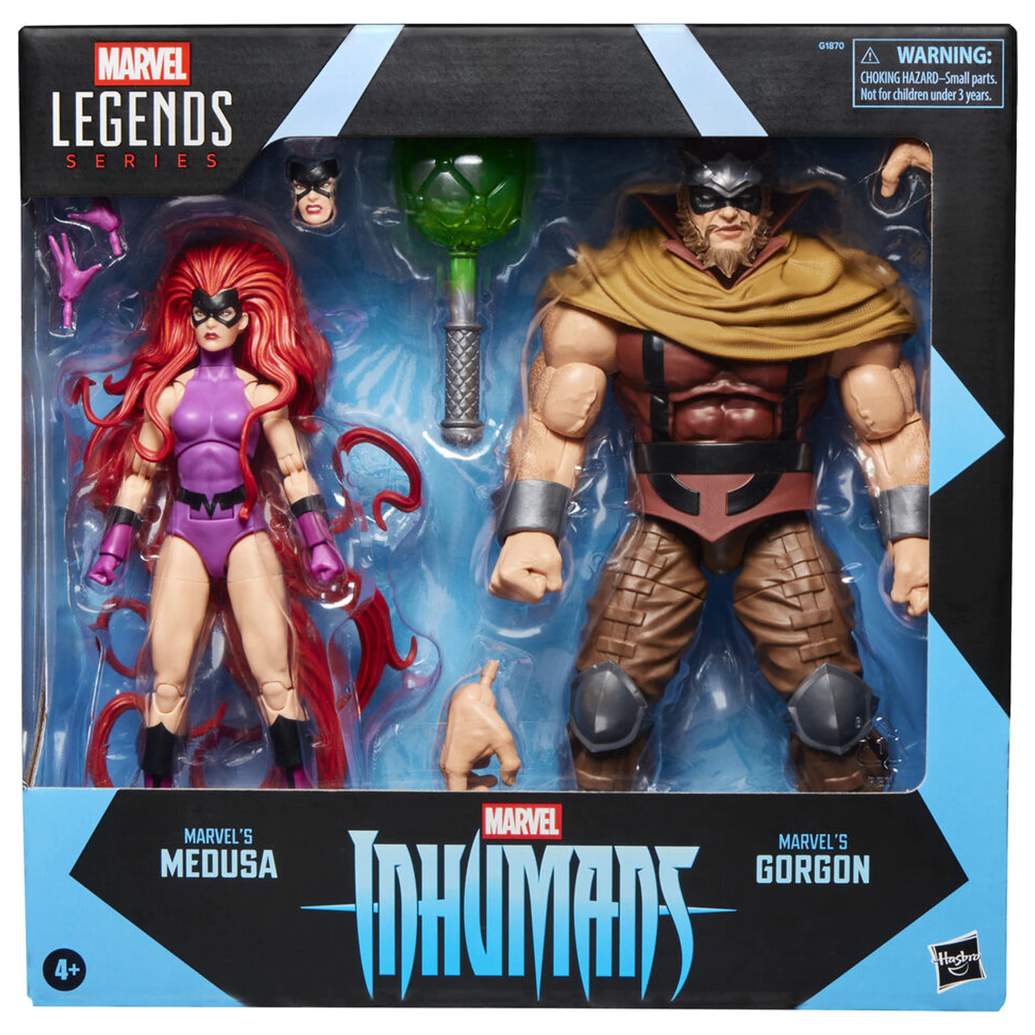 Marvel Legends Series Inhumans Medusa & Gorgon komplet 2 figuric fotografija izdelka