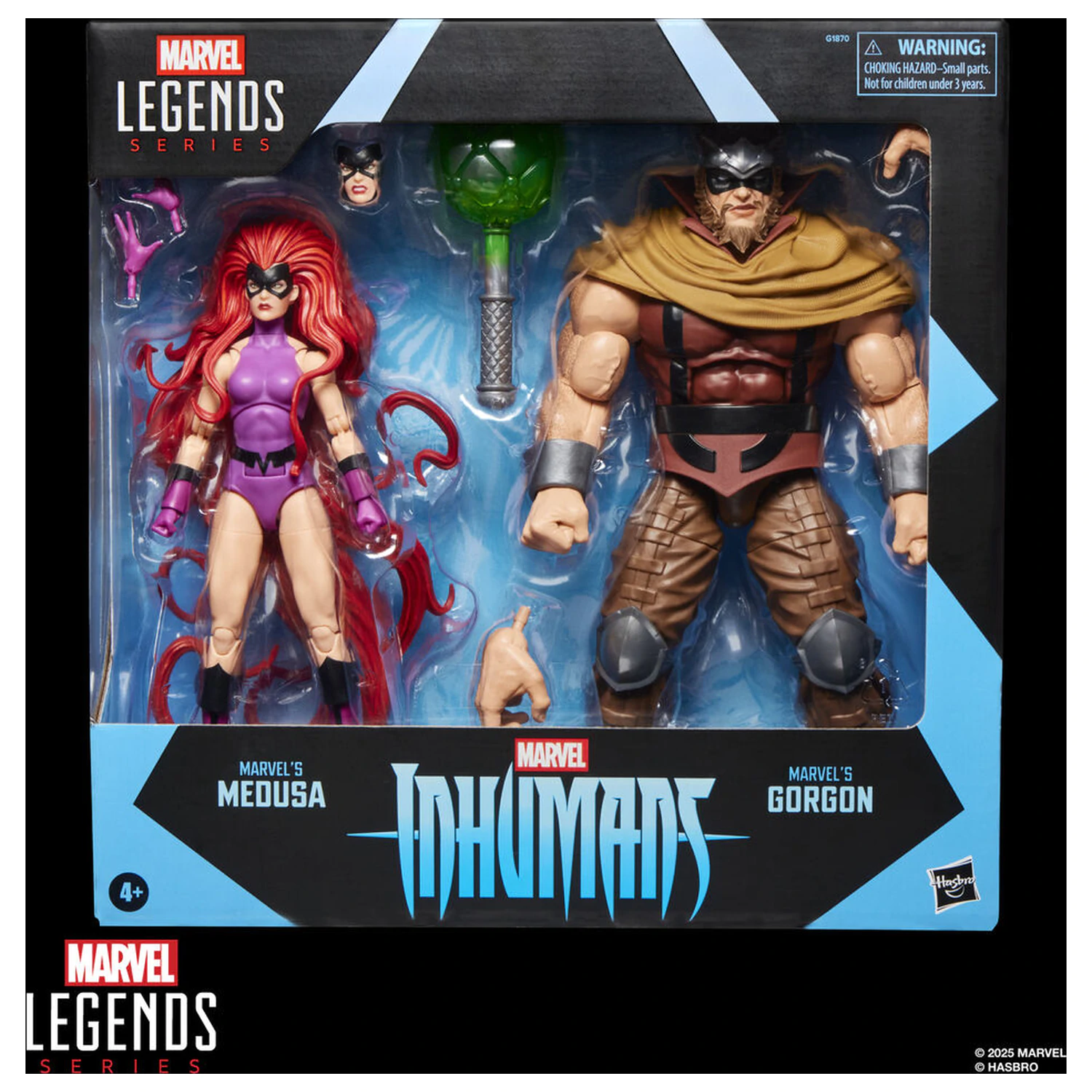 Marvel Legends Series Inhumans Medusa & Gorgon komplet 2 figuric fotografija izdelka