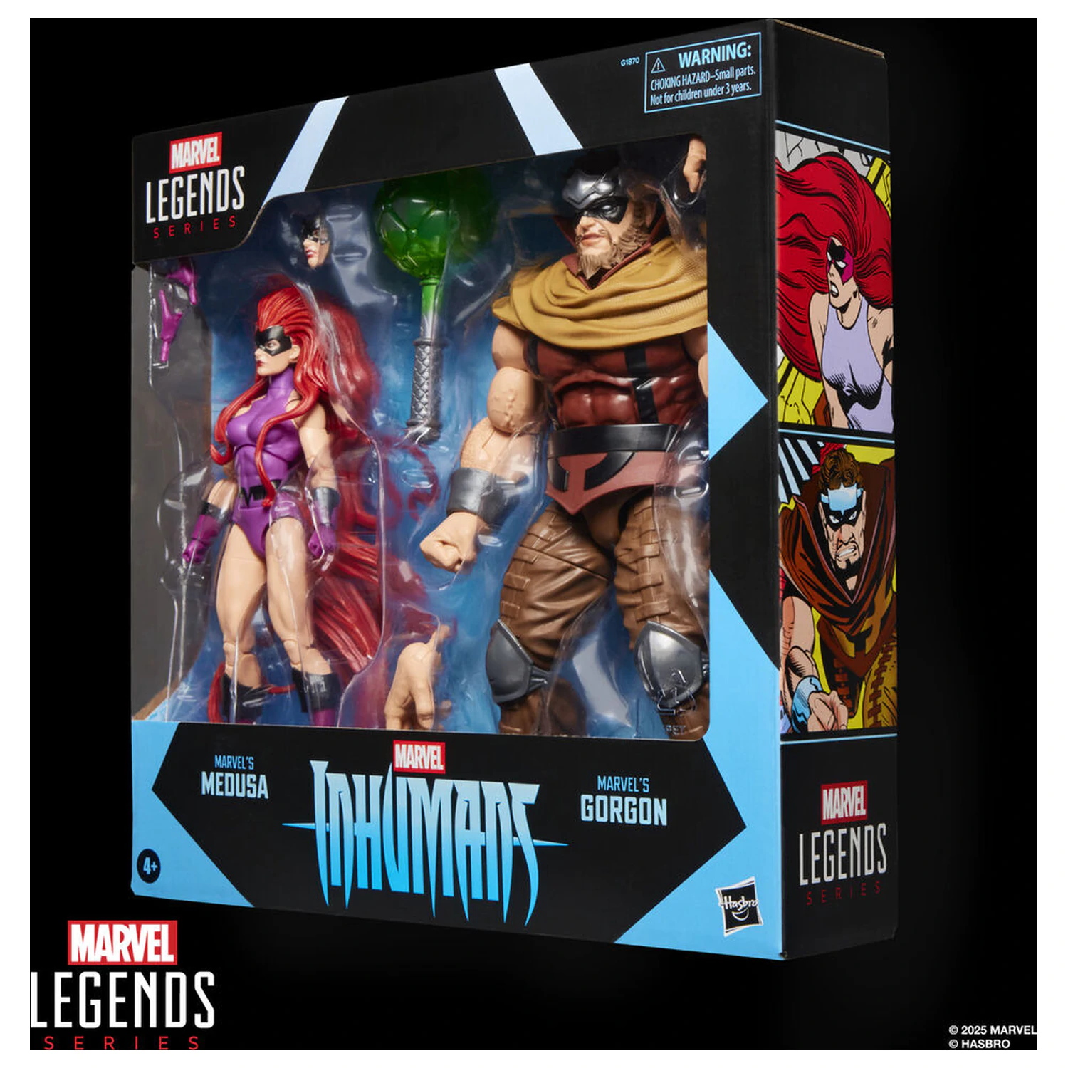 Marvel Legends Series Inhumans Medusa & Gorgon komplet 2 figuric fotografija izdelka