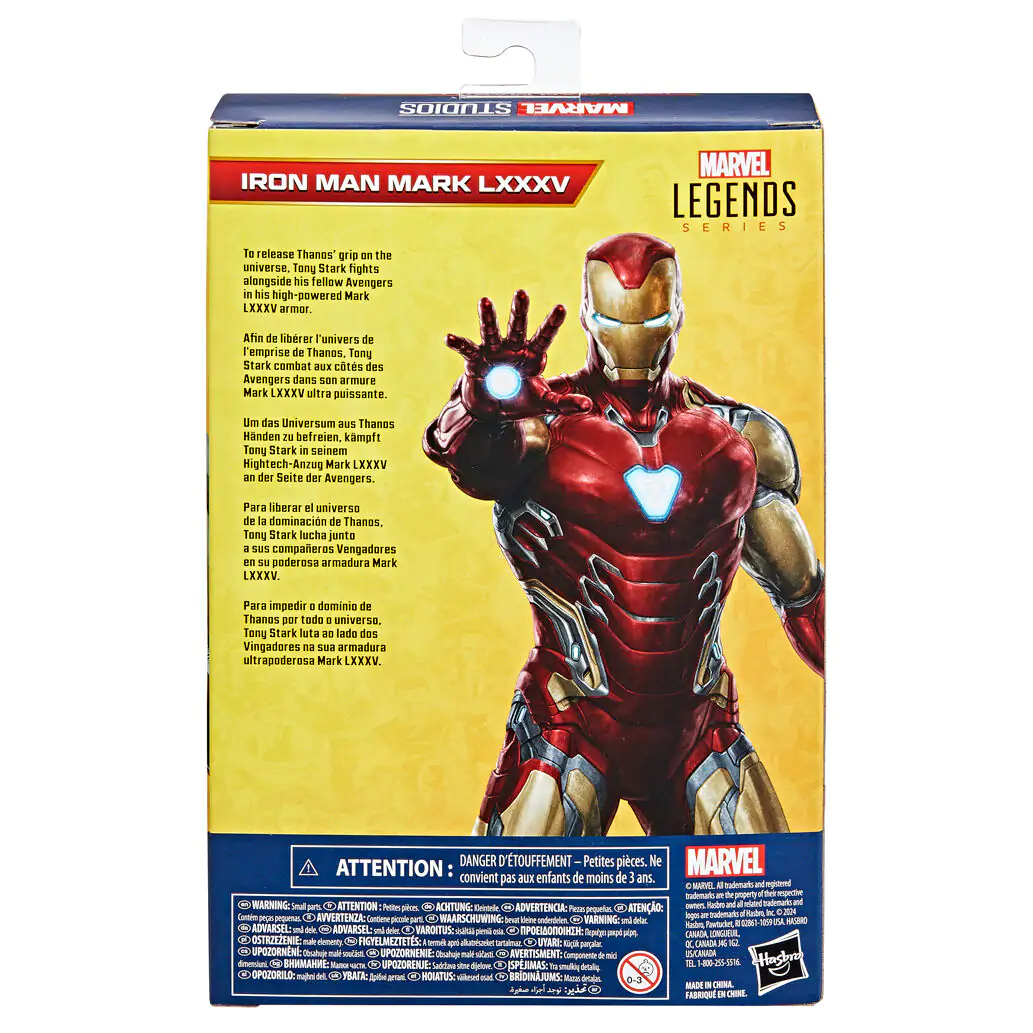 Marvel Legends Series Iron Man Mark LXXXV figura 15 cm fotografija izdelka