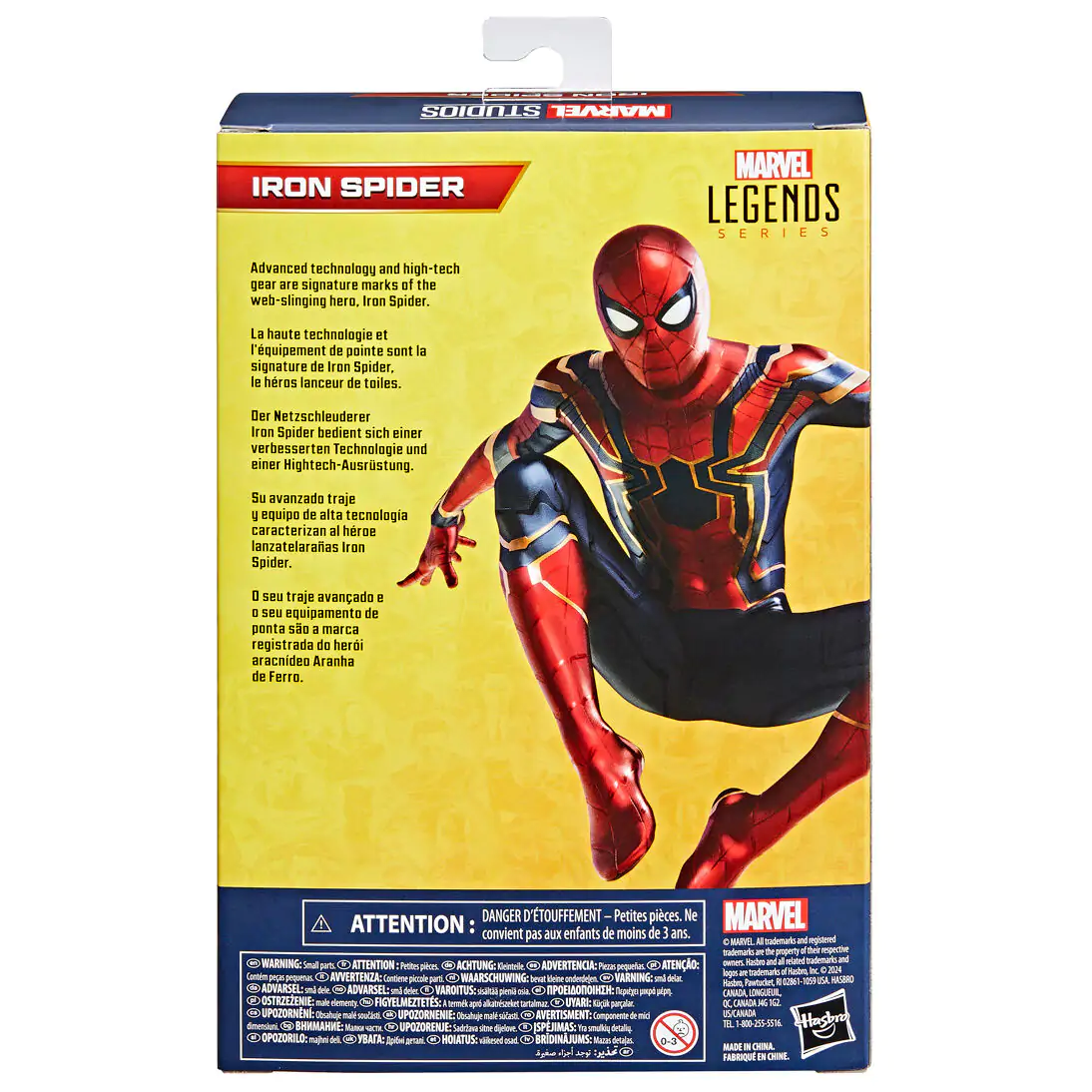 Marvel Legends Series Iron Spider figura 15 cm fotografija izdelka