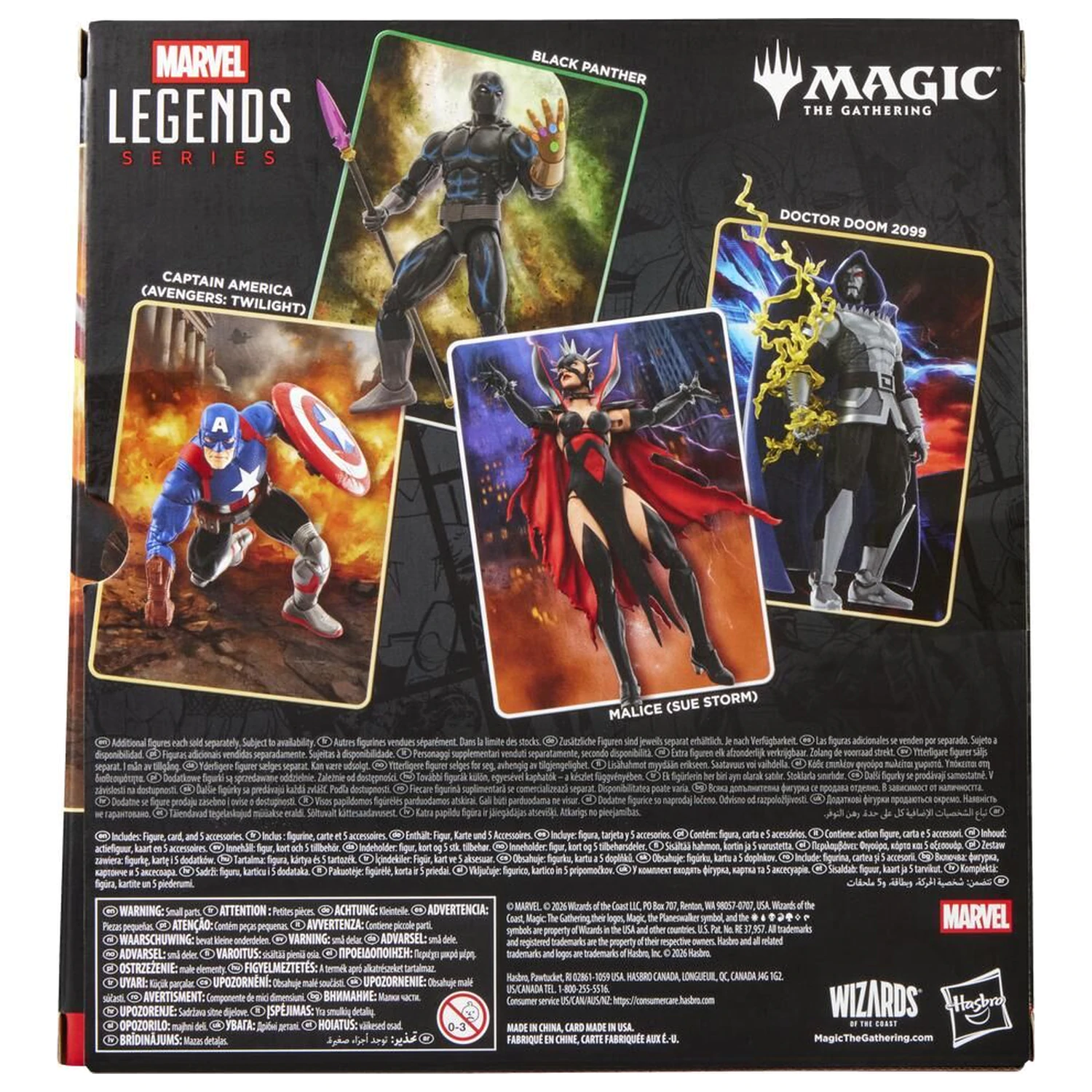 Marvel Legends Series Magic The Gathering Captain America Avengers Twilight figura 15cm fotografija izdelka