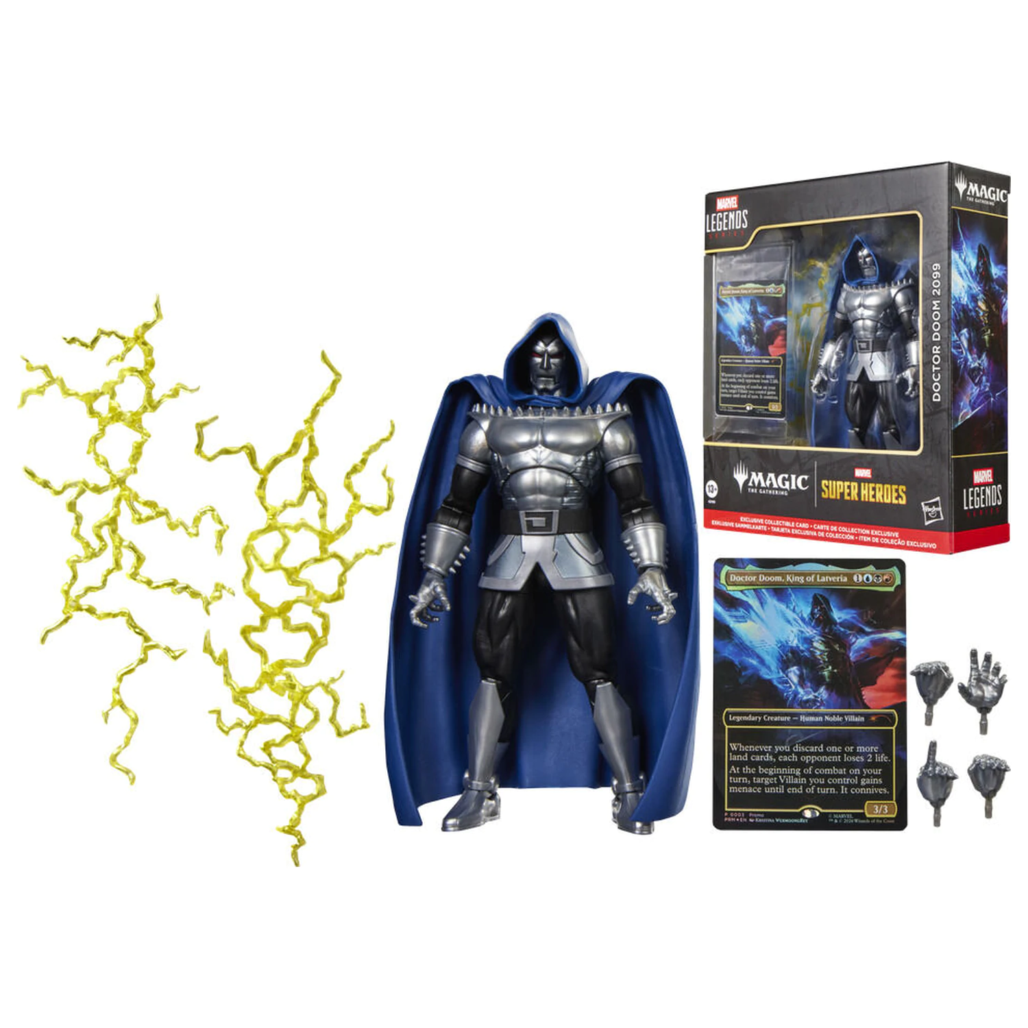 Marvel Legends Series Magic The Gathering Doctor Doom 2099 figura 15cm fotografija izdelka