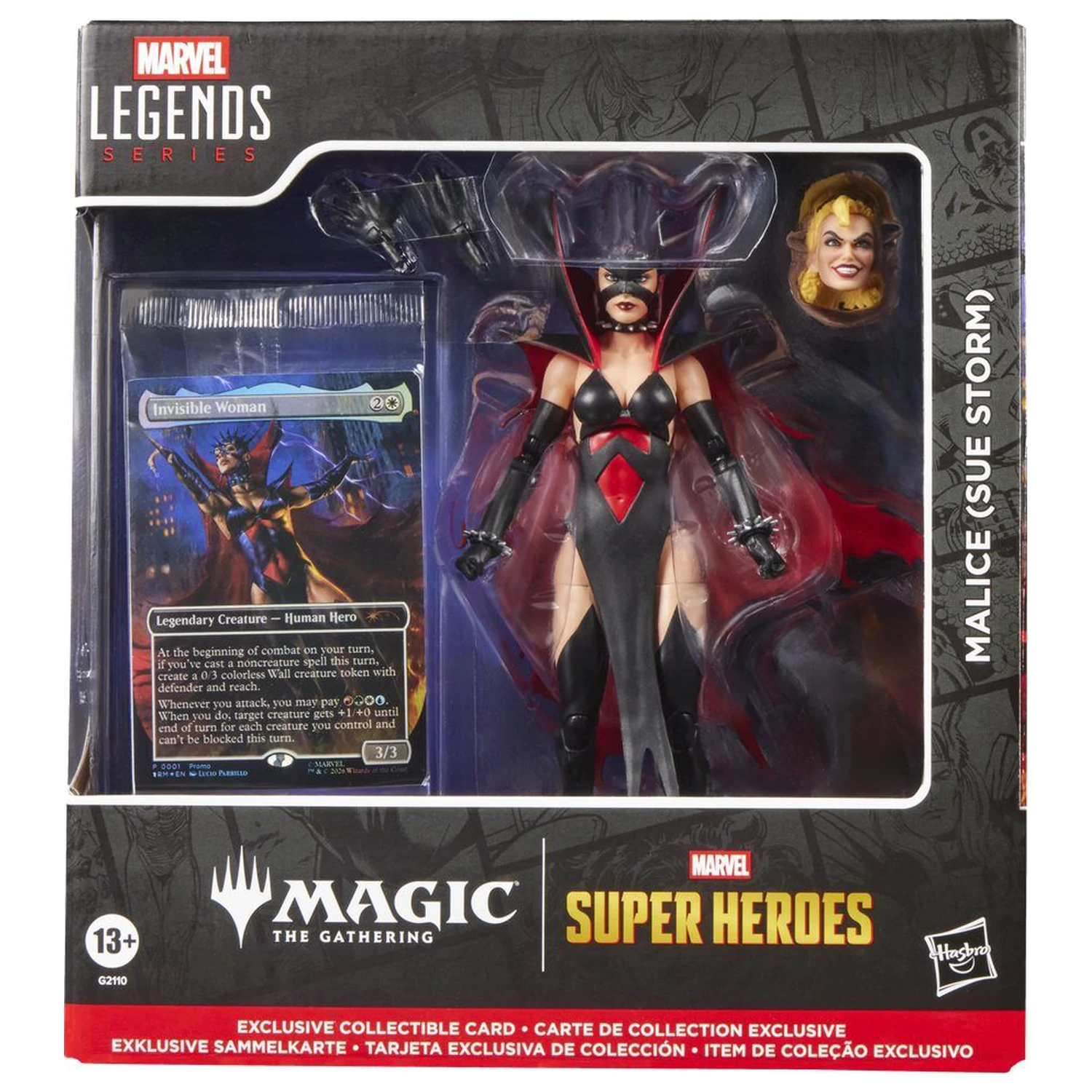 Marvel Legends Series Magic The Gathering Malice Sue Storm figura 15cm fotografija izdelka