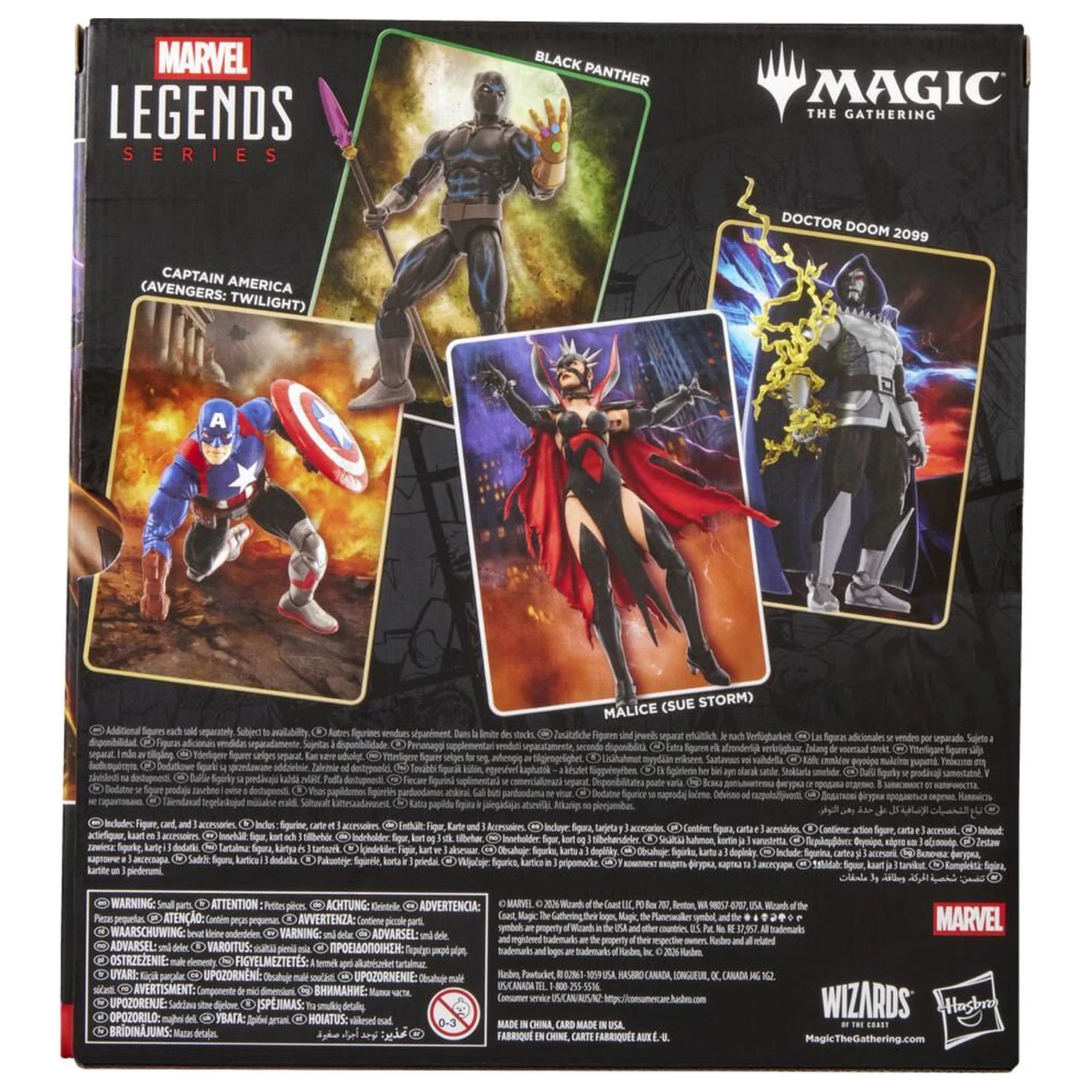 Marvel Legends Series Magic The Gathering Malice Sue Storm figura 15cm fotografija izdelka