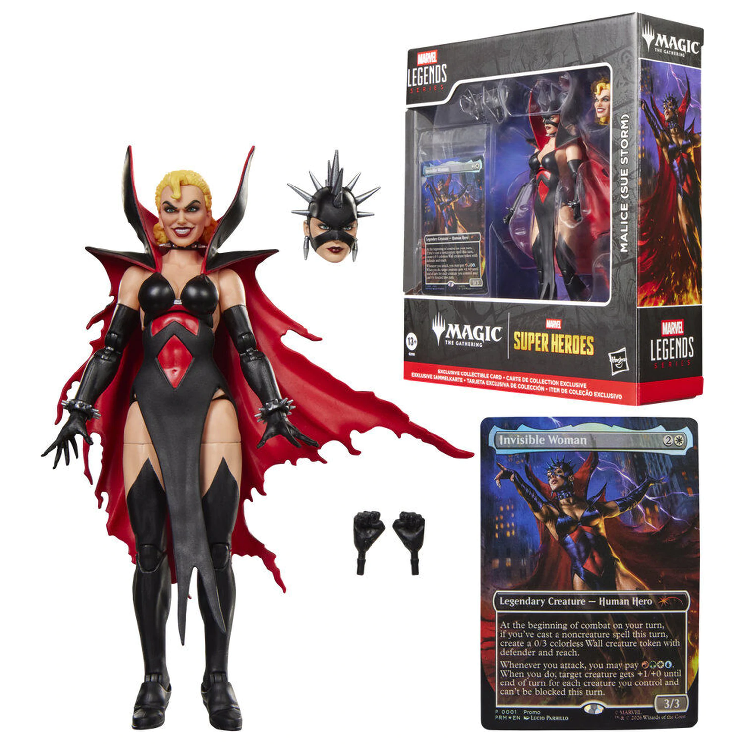 Marvel Legends Series Magic The Gathering Malice Sue Storm figura 15cm fotografija izdelka