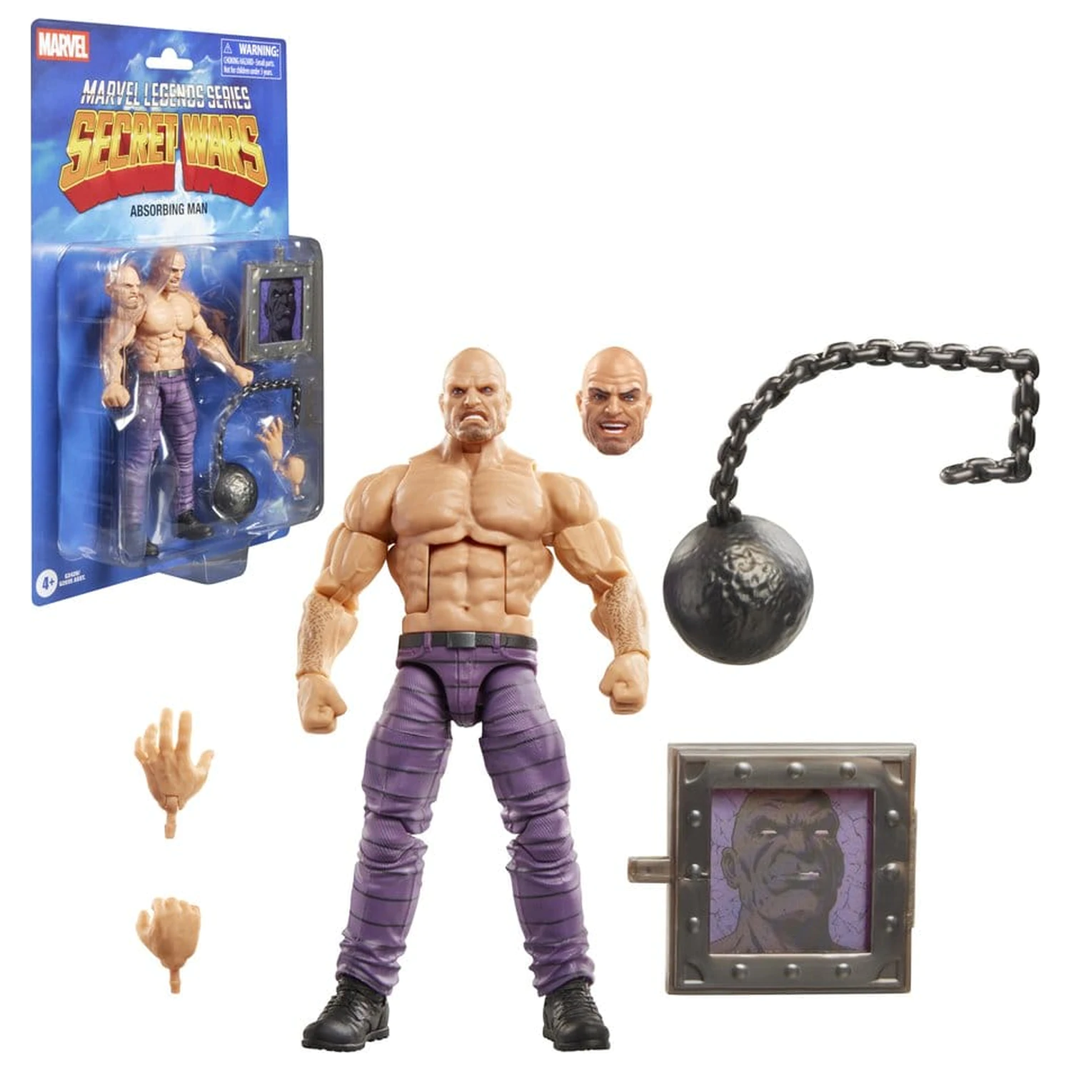 Marvel Legends Series Secret Wars figura Absorbing, 15 cm fotografija izdelka