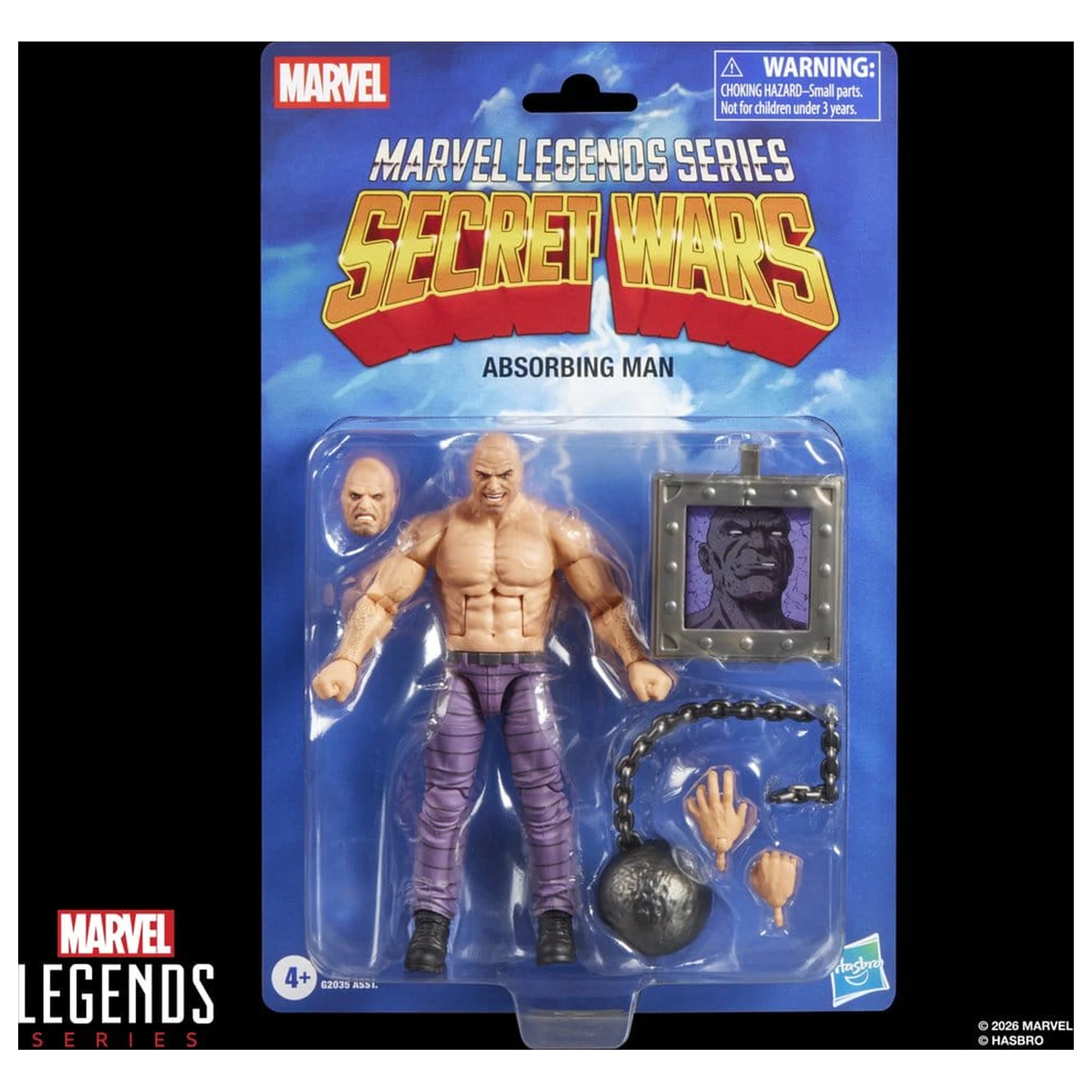 Marvel Legends Series Secret Wars figura Absorbing, 15 cm fotografija izdelka