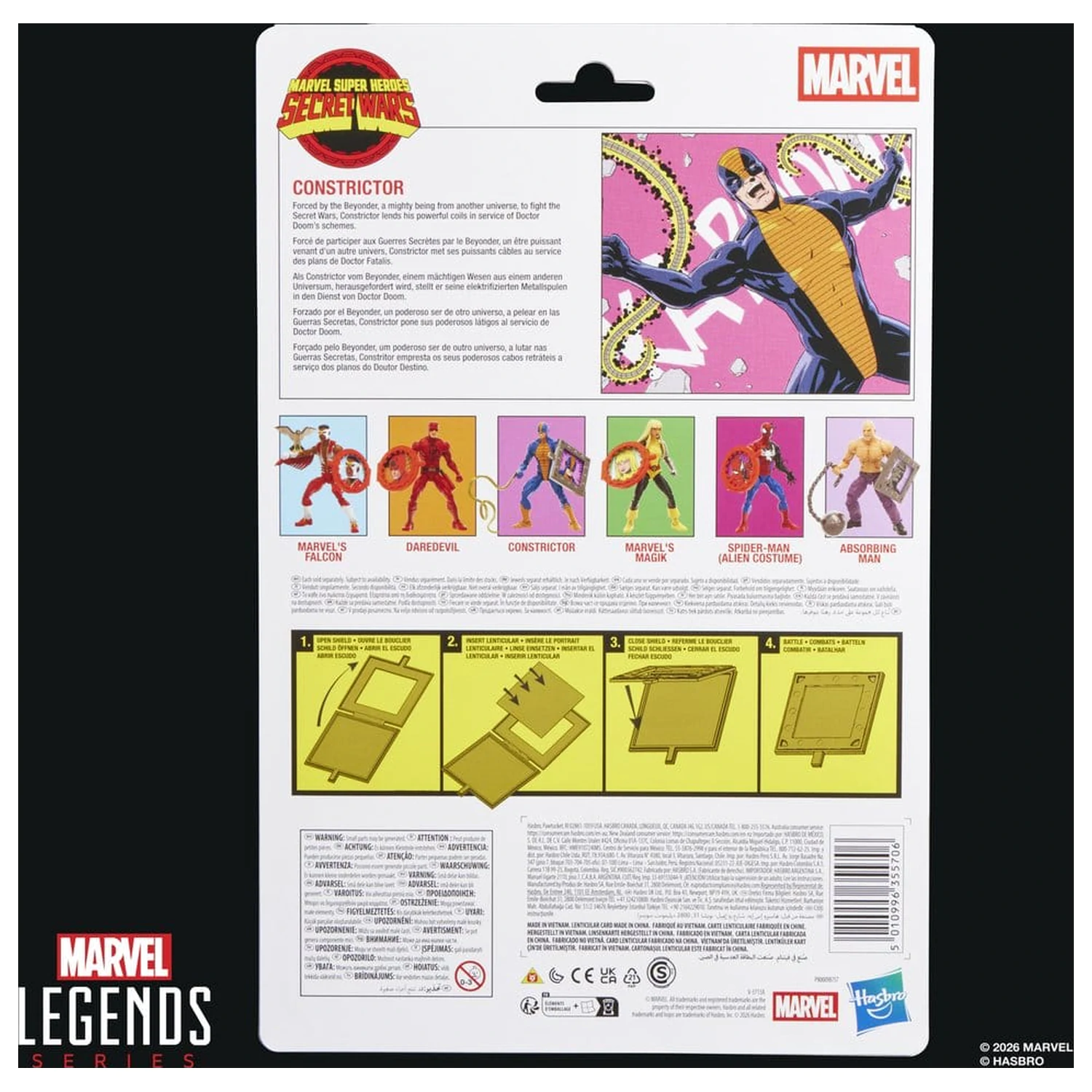 Marvel Legends Series Secret Wars figura Constrictor 15cm fotografija izdelka