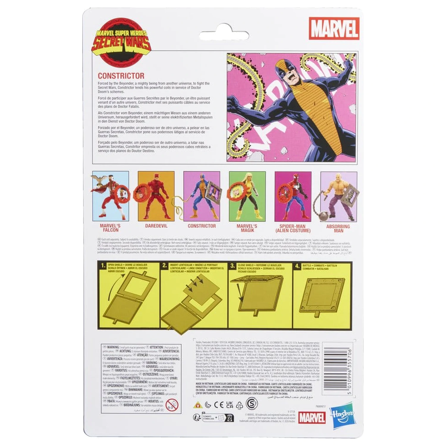 Marvel Legends Series Secret Wars figura Constrictor 15cm fotografija izdelka