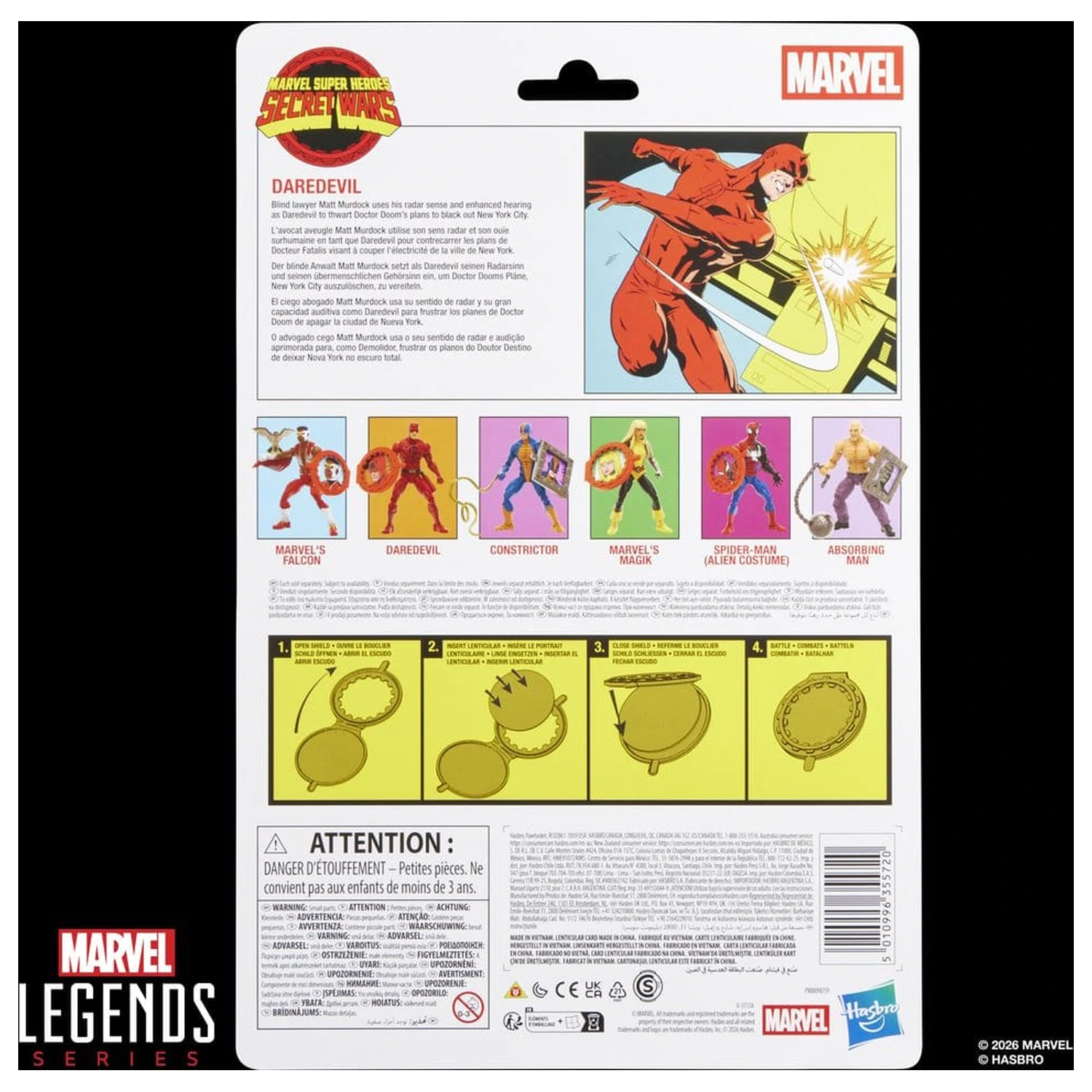 Marvel Legends Series Secret Wars Daredevil figura 15cm fotografija izdelka