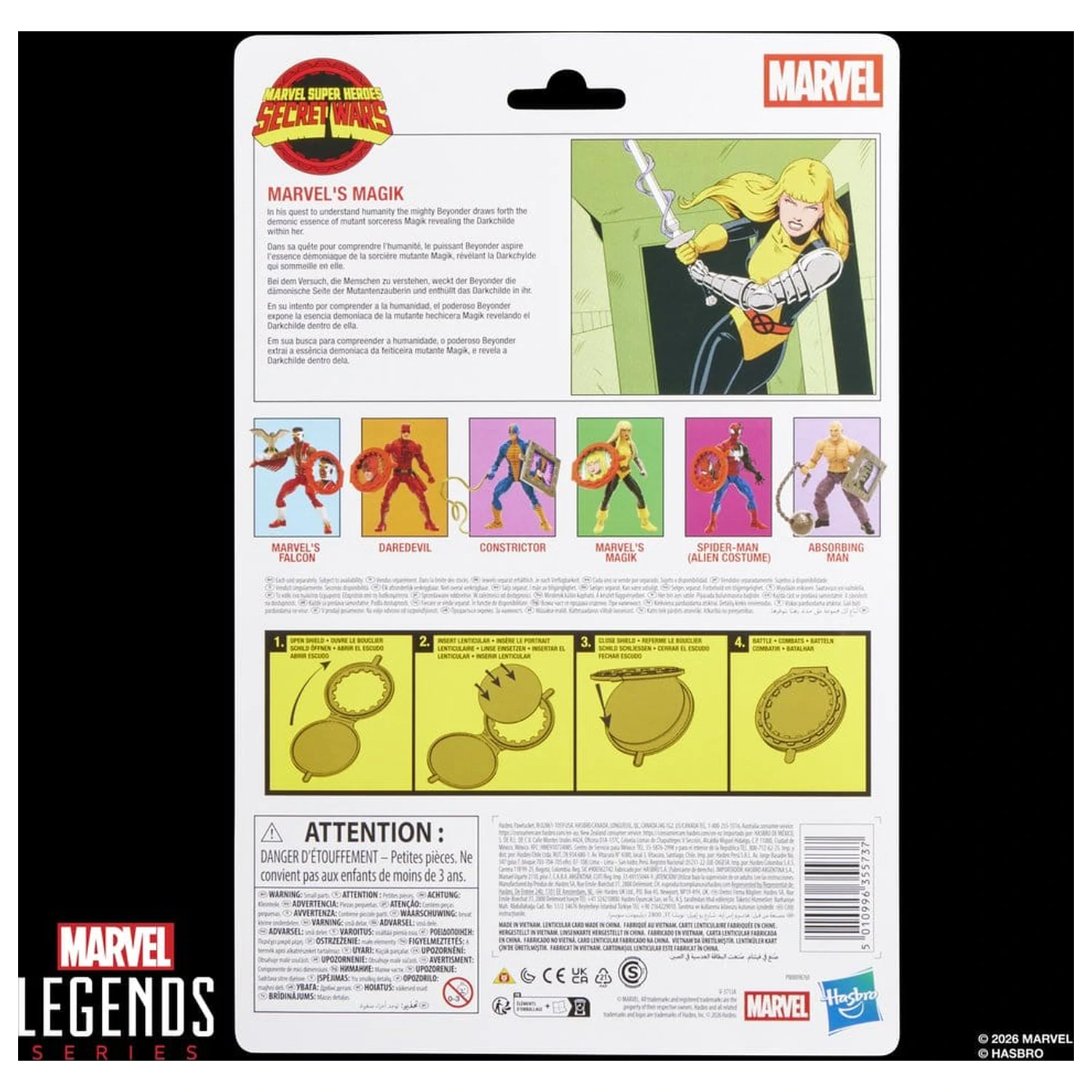Marvel Legends Series Secret Wars Marvel's Magik figura 15cm fotografija izdelka