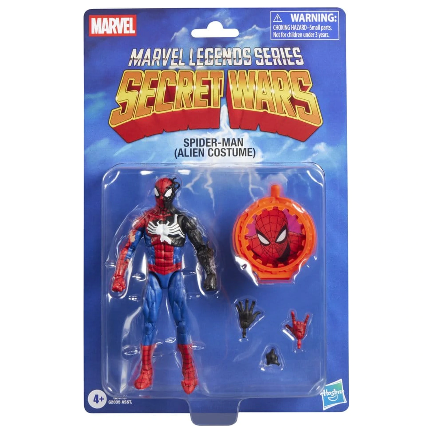 Marvel Legends Series Secret Wars Spiderman Alien Costume figura 15 cm fotografija izdelka