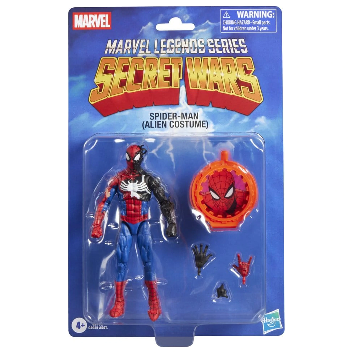 Marvel Legends Series Secret Wars Spiderman Alien Costume figura 15 cm fotografija izdelka