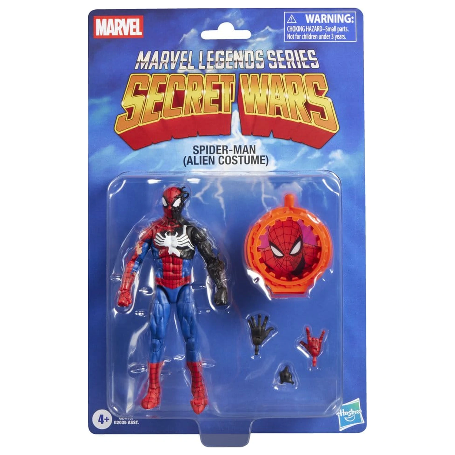 Marvel Legends Series Secret Wars Spiderman Alien Costume figura 15 cm fotografija izdelka