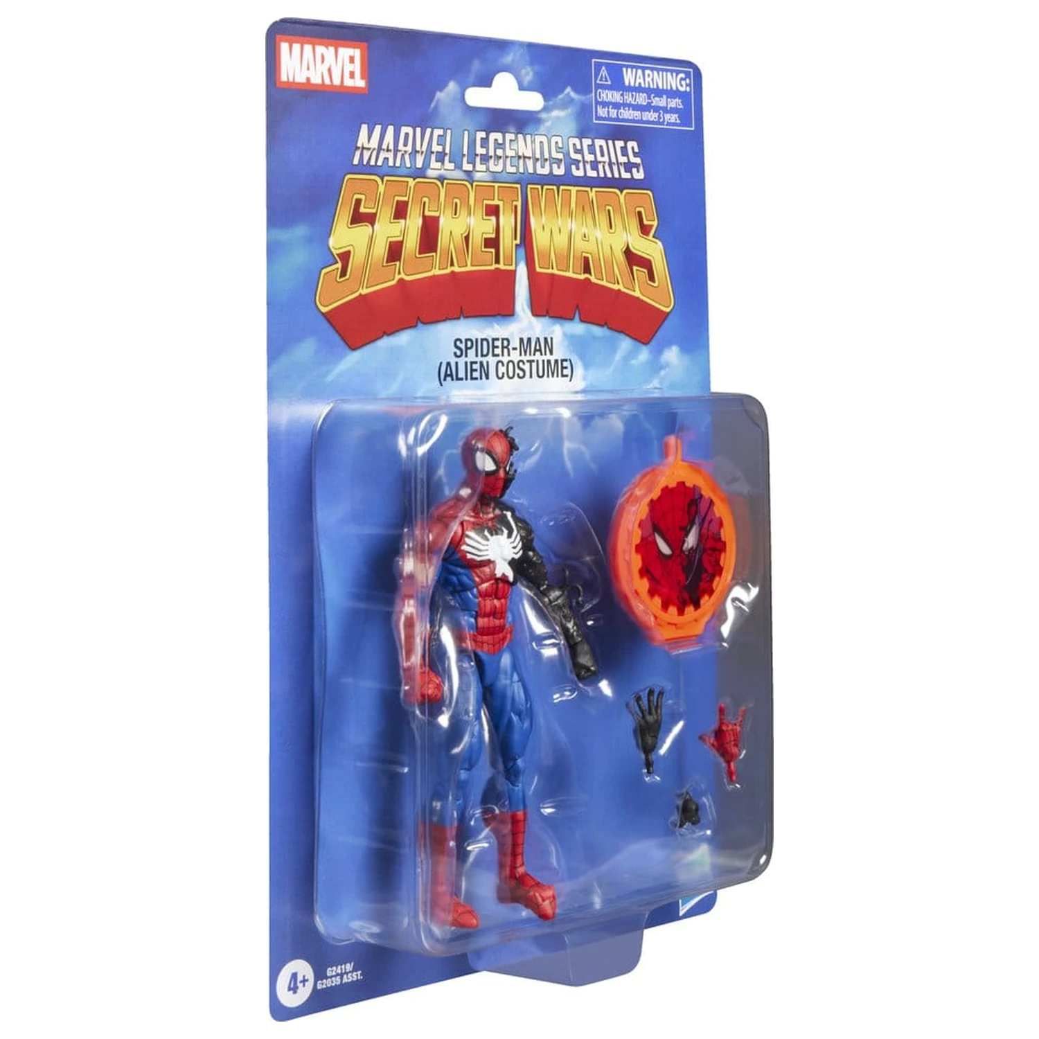 Marvel Legends Series Secret Wars Spiderman Alien Costume figura 15 cm fotografija izdelka