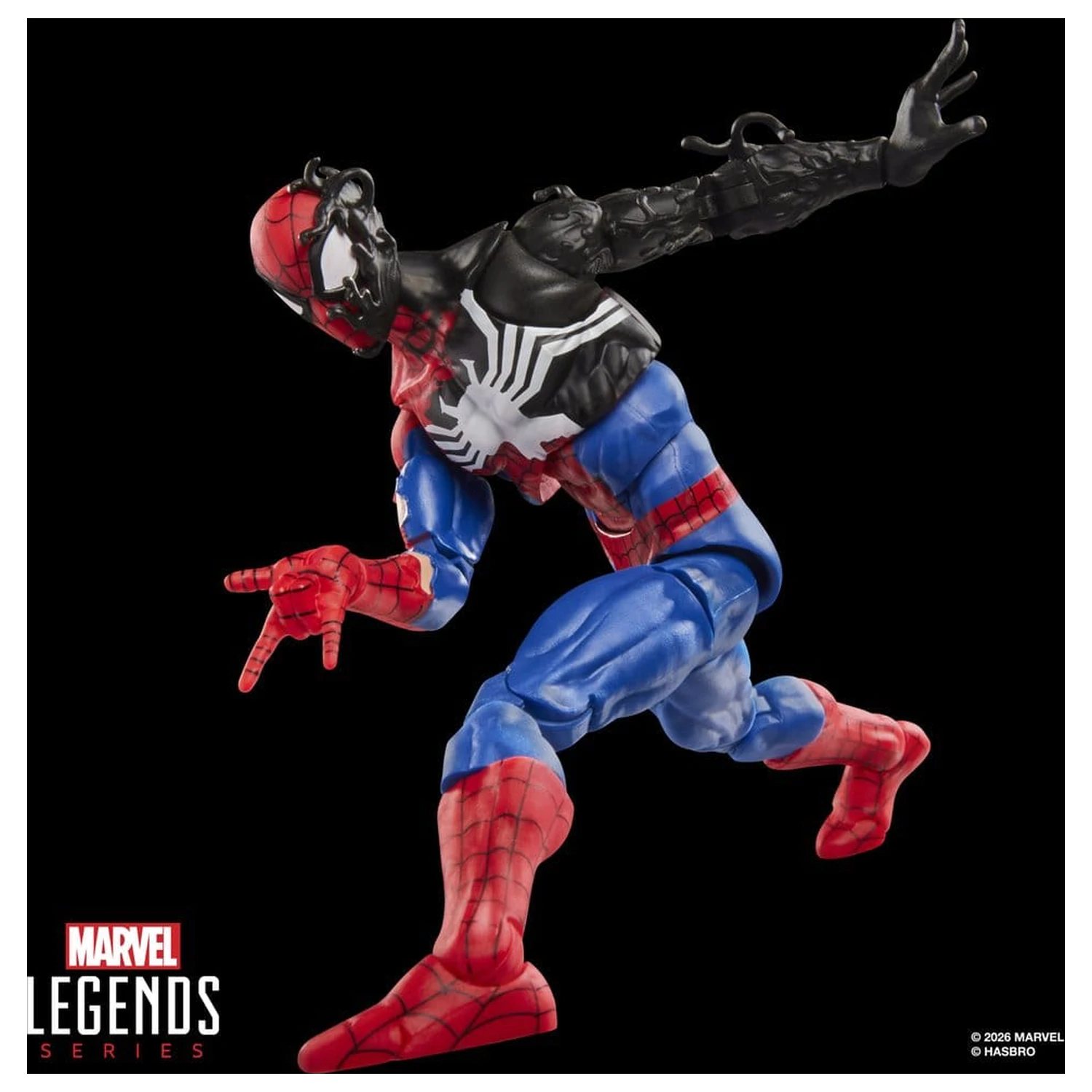 Marvel Legends Series Secret Wars Spiderman Alien Costume figura 15 cm fotografija izdelka