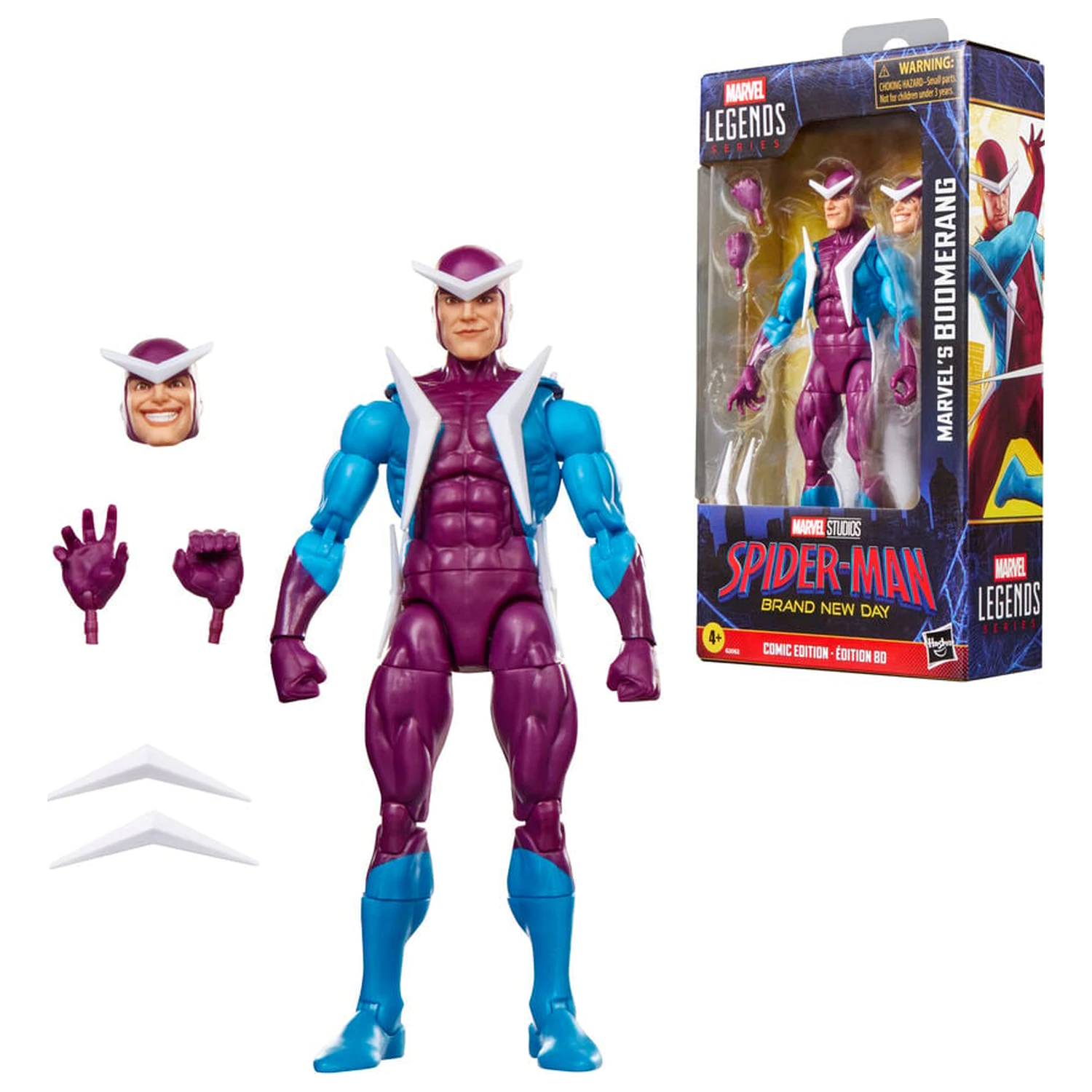 Marvel Legends Series Spider-Man Brand New Day Marvel's Boomerang figura 15cm fotografija izdelka