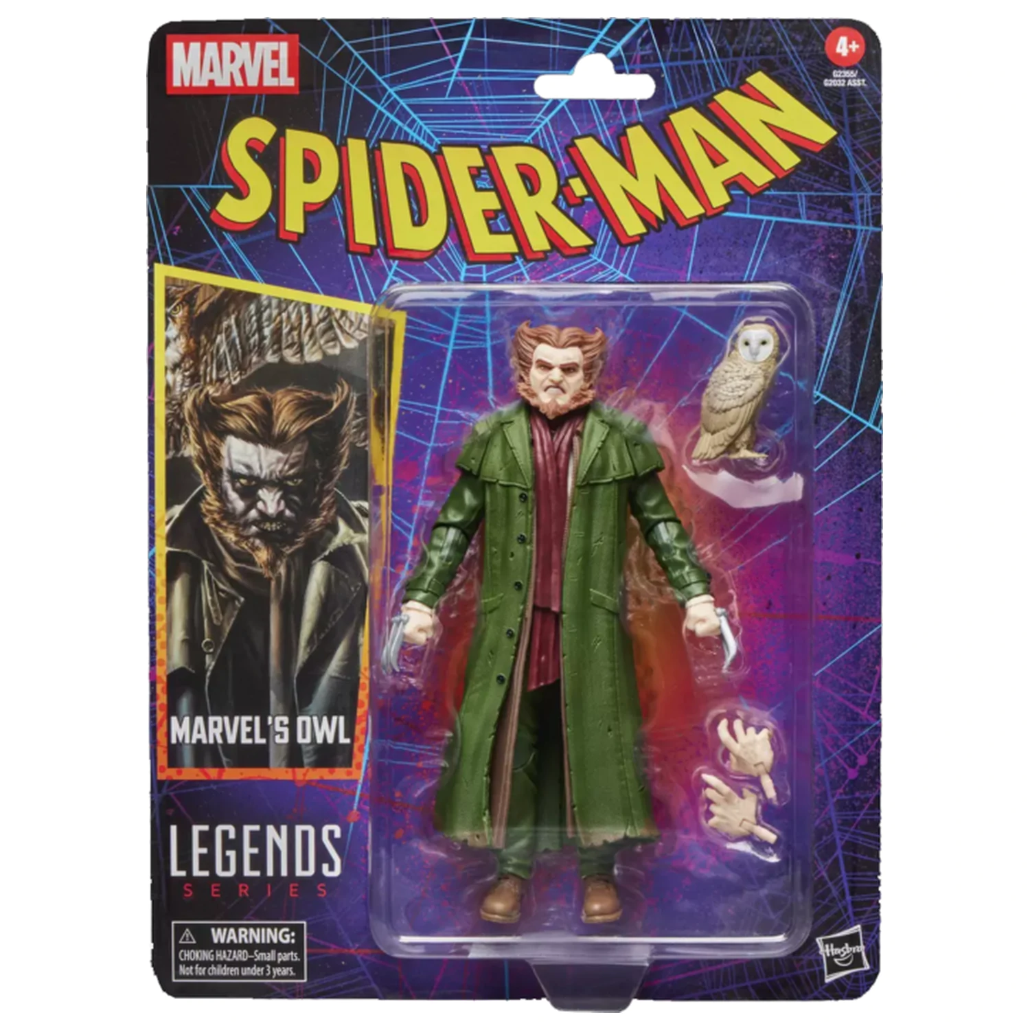 Marvel Legends Series Spider-Man Owl figura 15cm fotografija izdelka