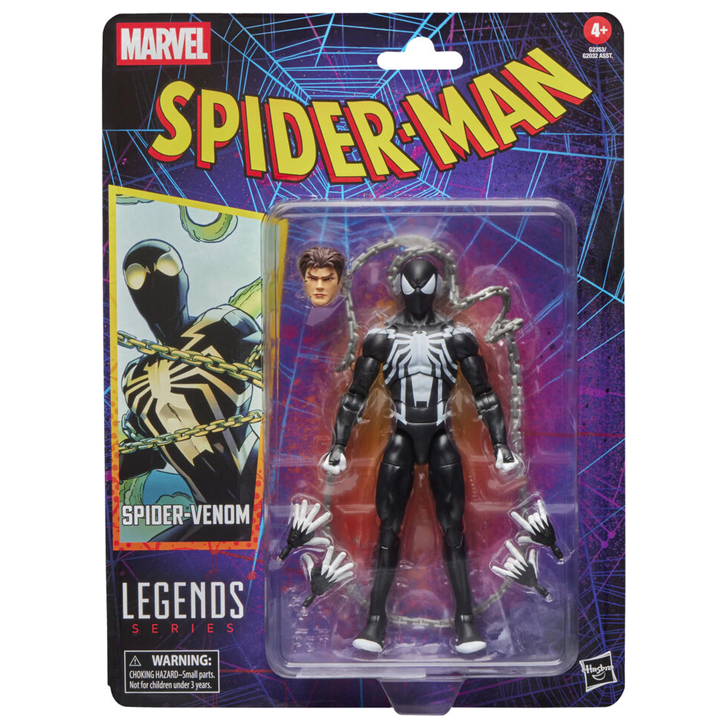 Marvel Legends Series Spider-Man Spider-Venom figura 15cm fotografija izdelka