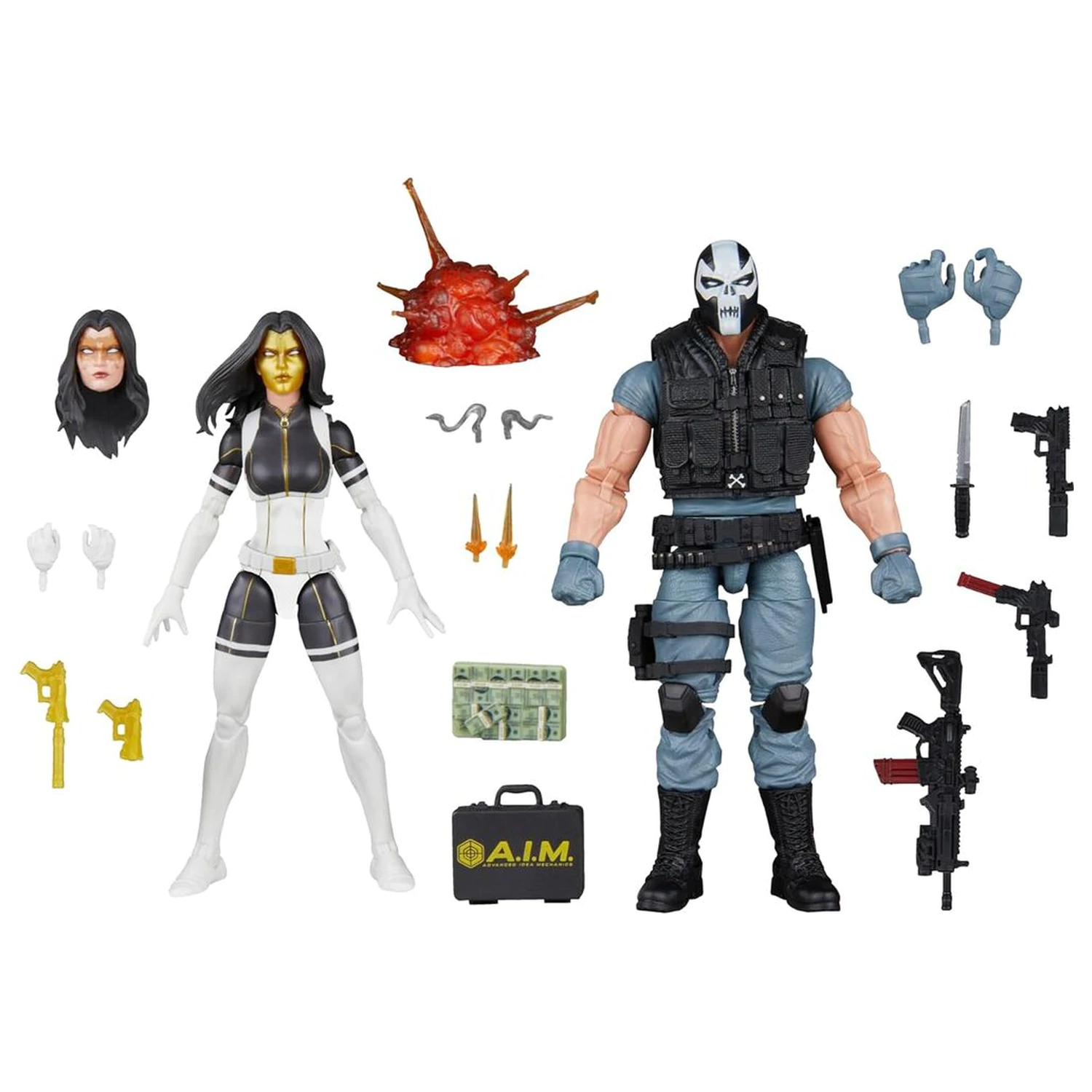 Marvel Legends Series Super Villains Madame Masque & Crossbones paket 2 figur 15cm fotografija izdelka