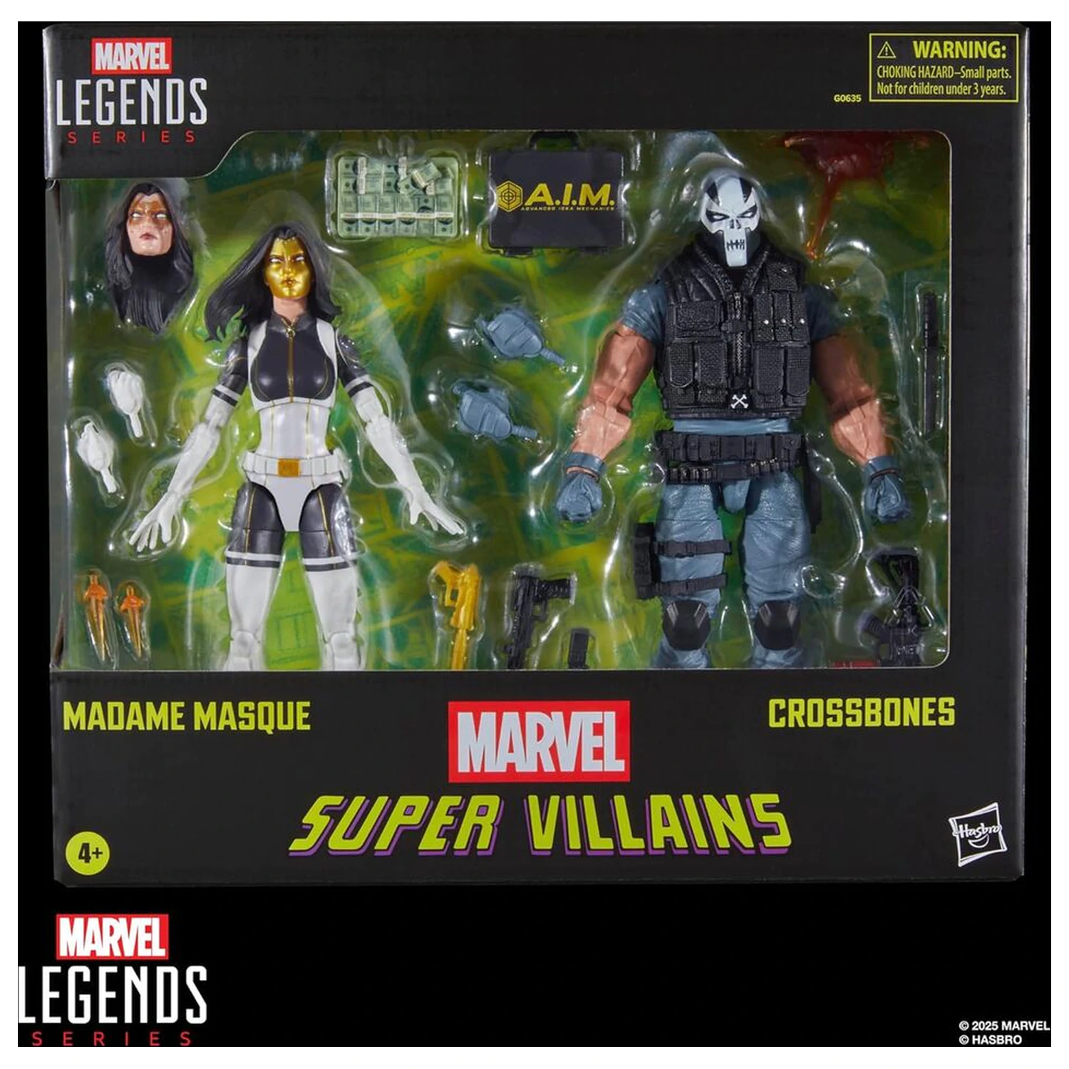 Marvel Legends Series Super Villains Madame Masque & Crossbones paket 2 figur 15cm fotografija izdelka