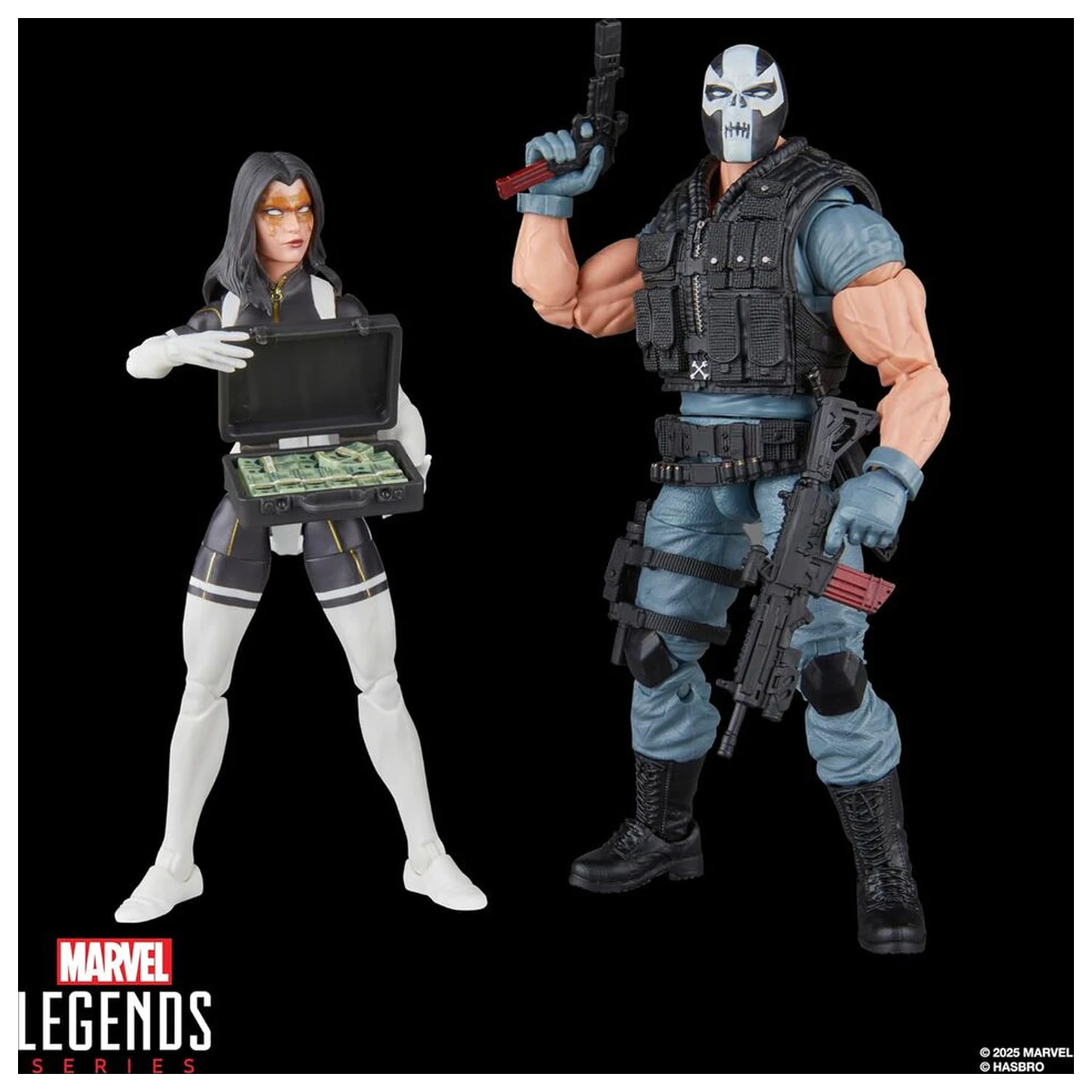 Marvel Legends Series Super Villains Madame Masque & Crossbones paket 2 figur 15cm fotografija izdelka