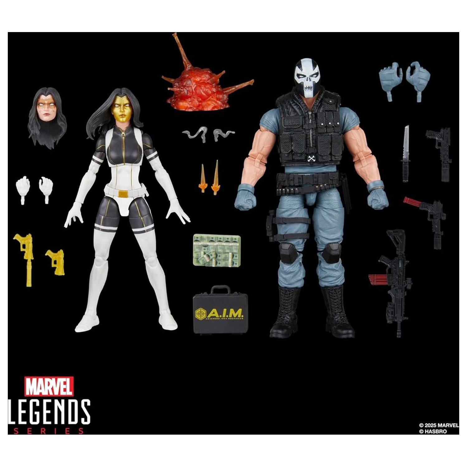 Marvel Legends Series Super Villains Madame Masque & Crossbones paket 2 figur 15cm fotografija izdelka