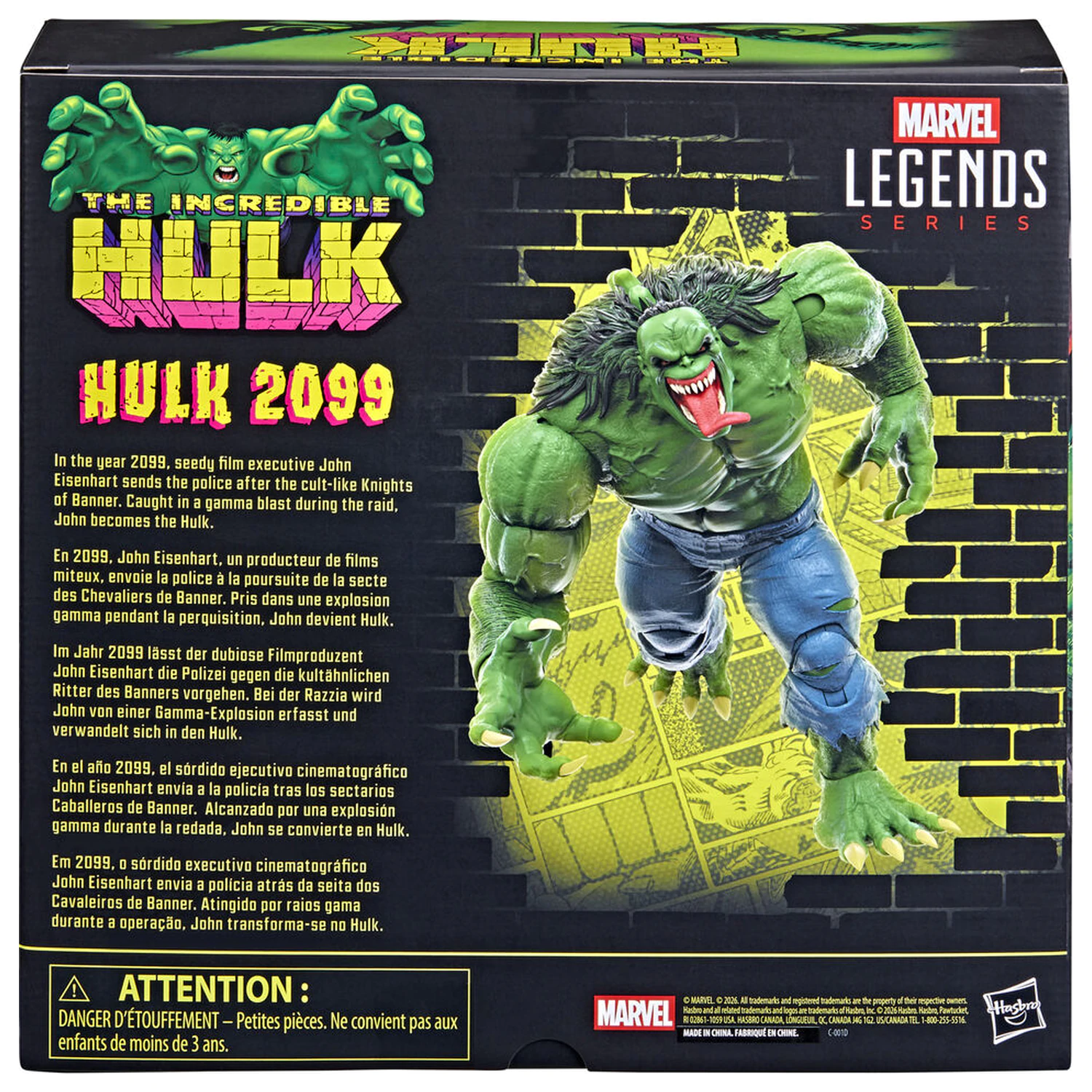 Marvel Legends Series The Incredible Hulk - Hulk 2099 figura 15 cm fotografija izdelka