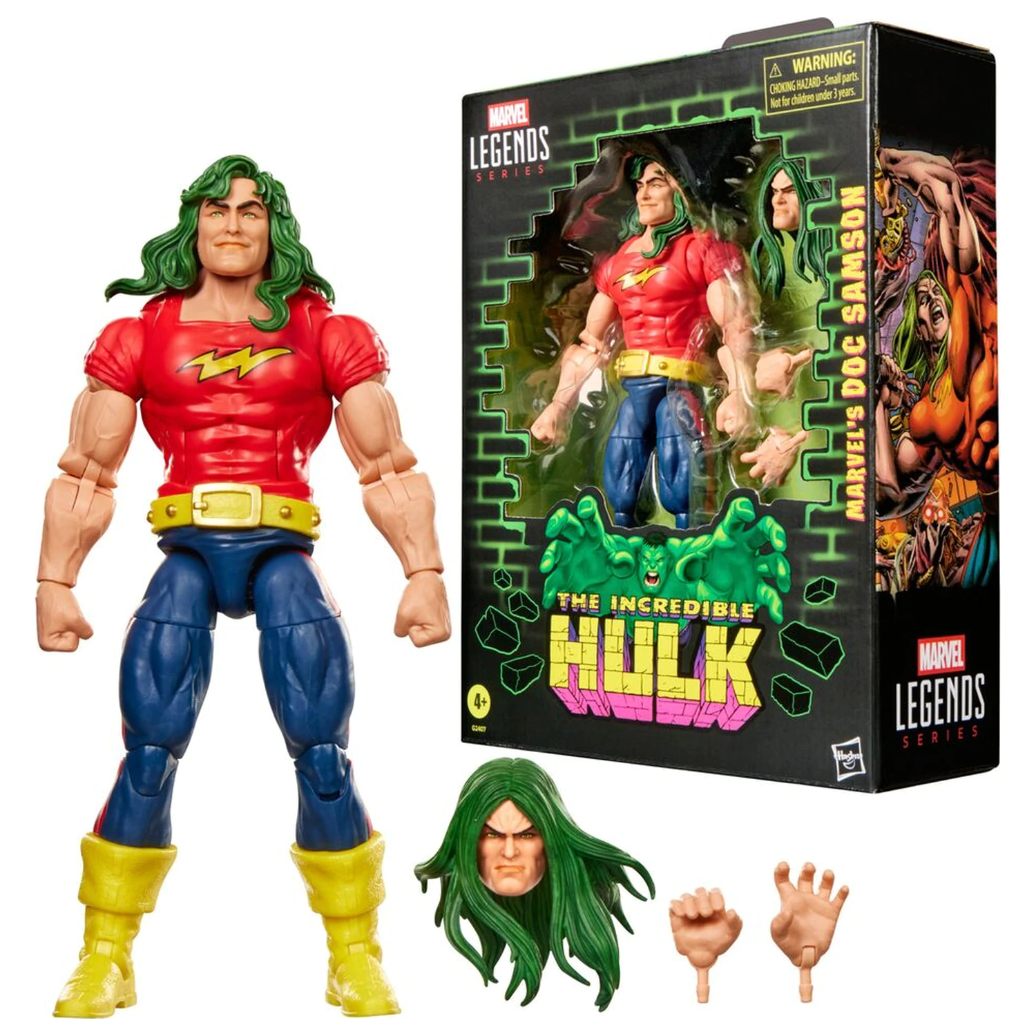 Marvel Legends Series The Incredible Hulk Marvels DOC Samson figura 15cm fotografija izdelka