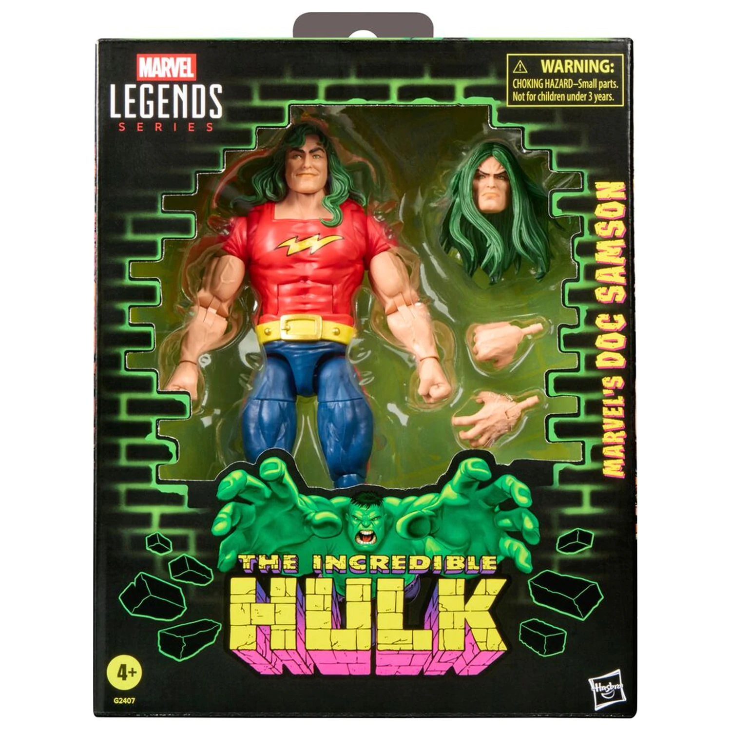 Marvel Legends Series The Incredible Hulk Marvels DOC Samson figura 15cm fotografija izdelka