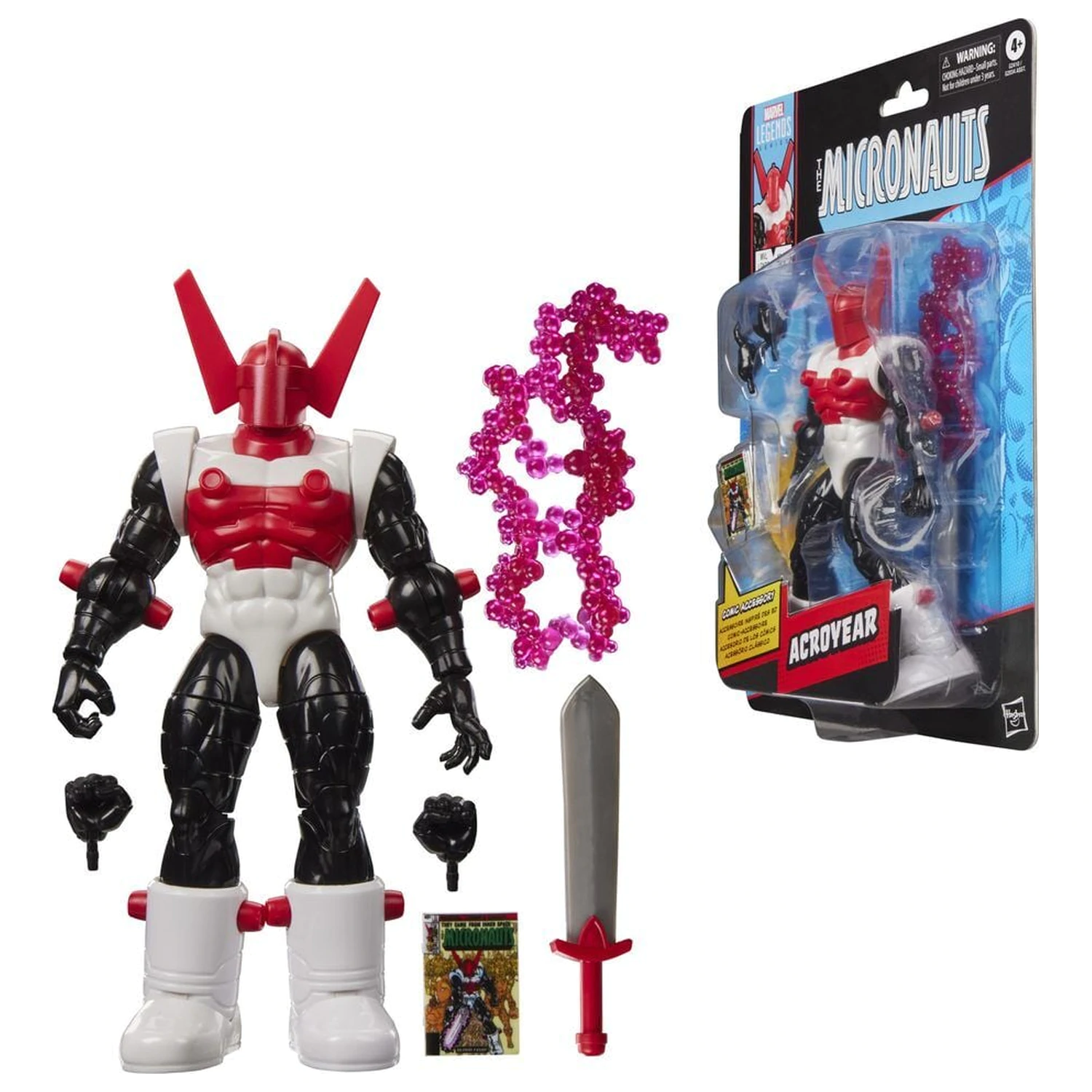 Marvel Legends Series The Micronauts Acroyear figura 15 cm fotografija izdelka