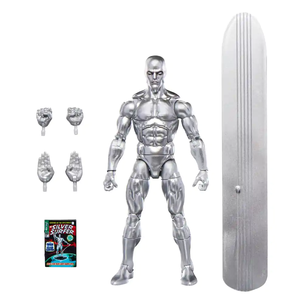 Marvel Legends Series The Silver Surfer - figura Silver Surfer 15cm fotografija izdelka