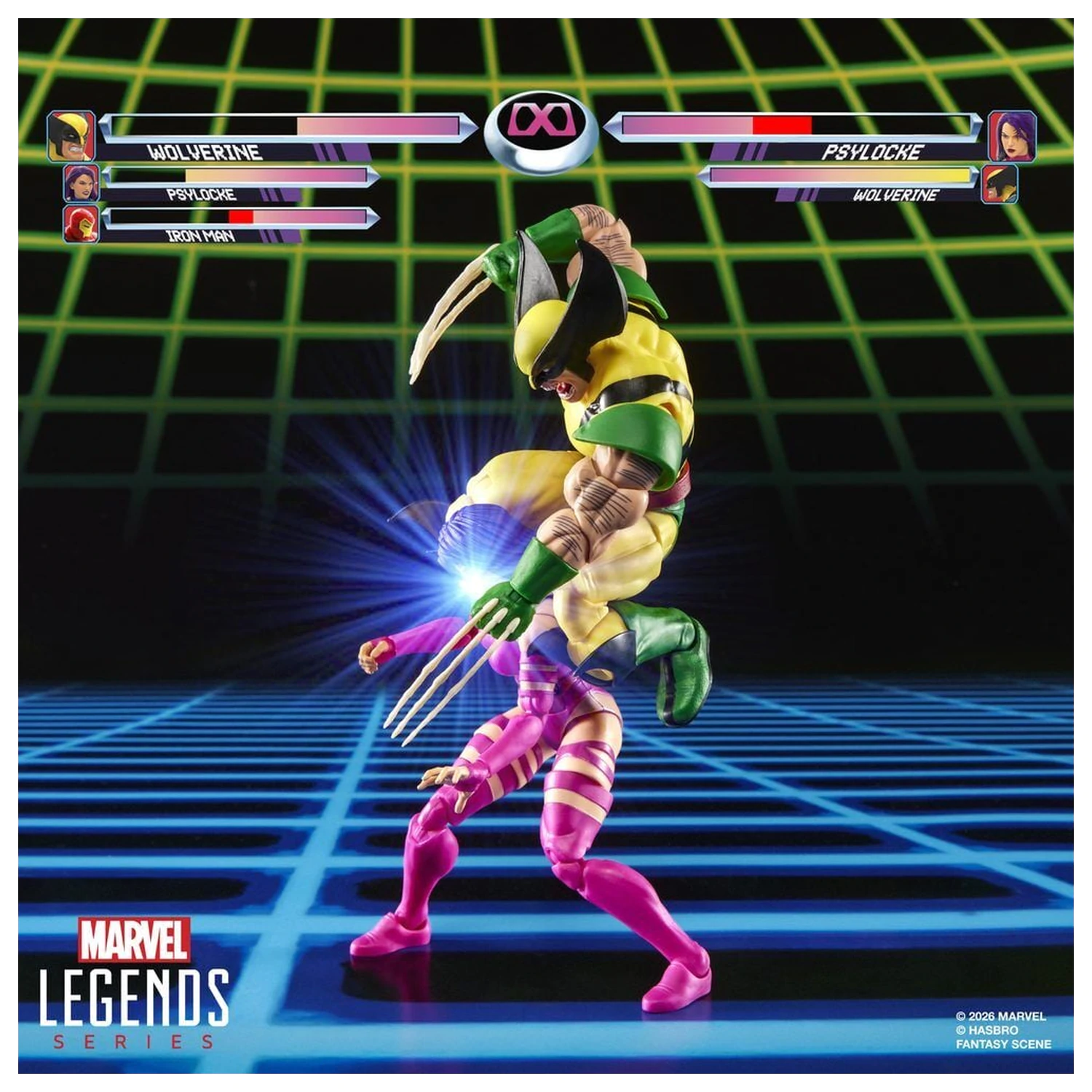 Marvel Legends Series Wolverine Vs Psylocke pakiranje 2 figur 15cm fotografija izdelka
