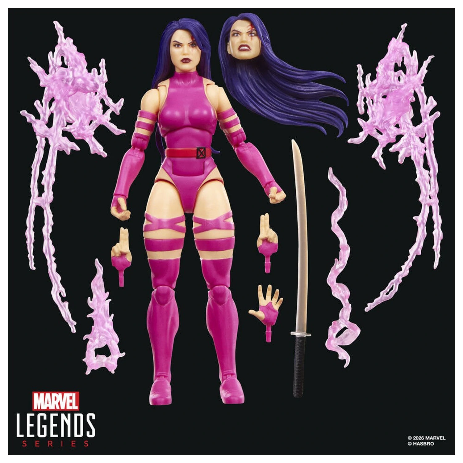Marvel Legends Series Wolverine Vs Psylocke pakiranje 2 figur 15cm fotografija izdelka